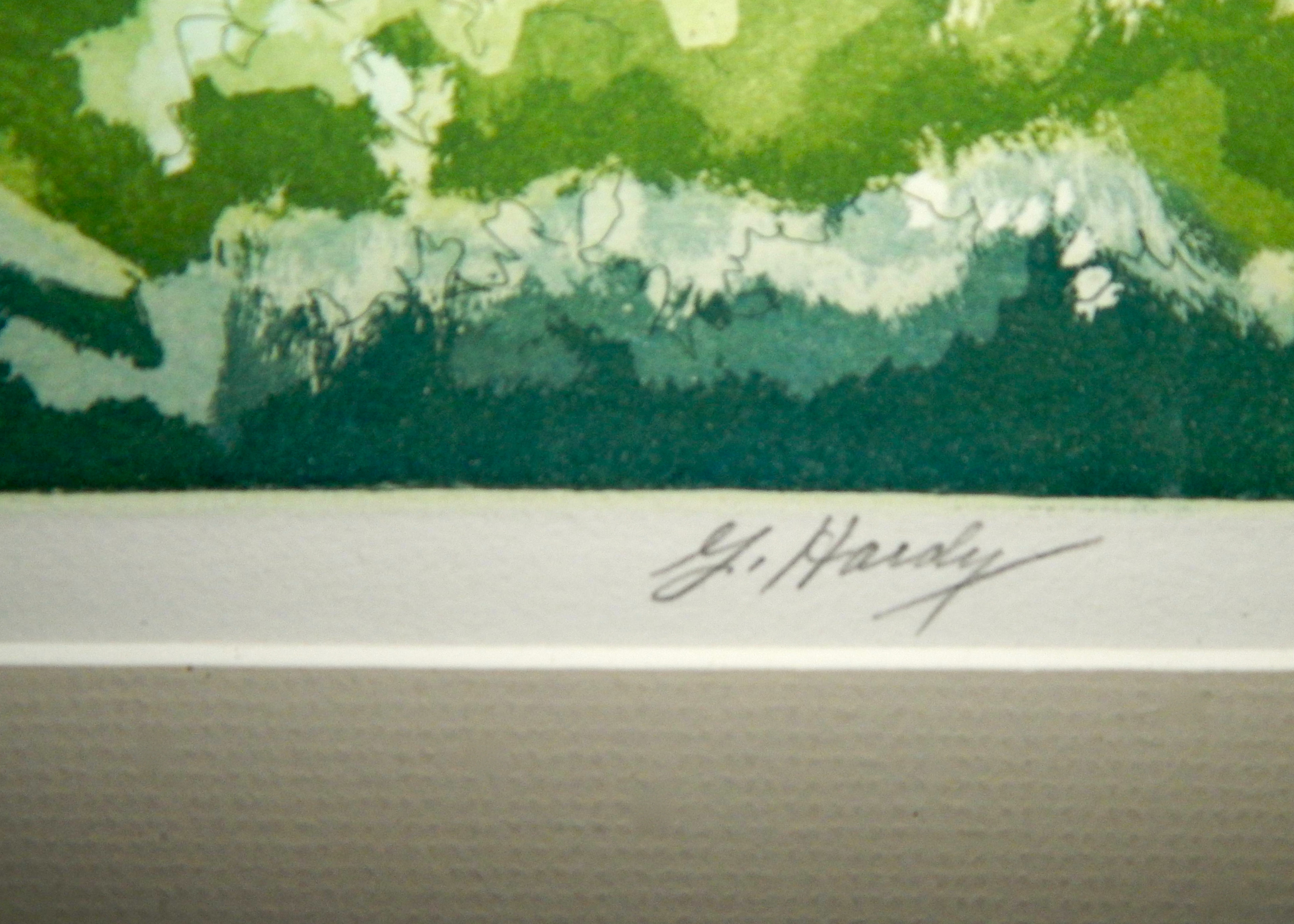 Gerald Hardy's "New England Harbor"