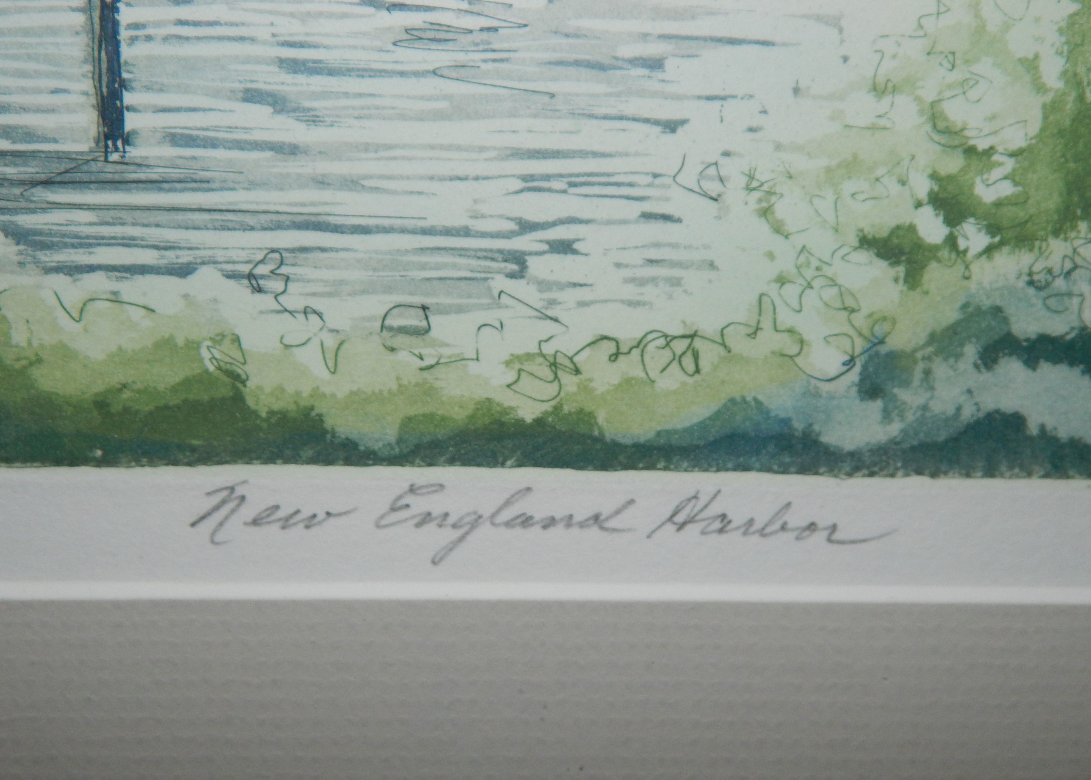 Gerald Hardy's "New England Harbor"