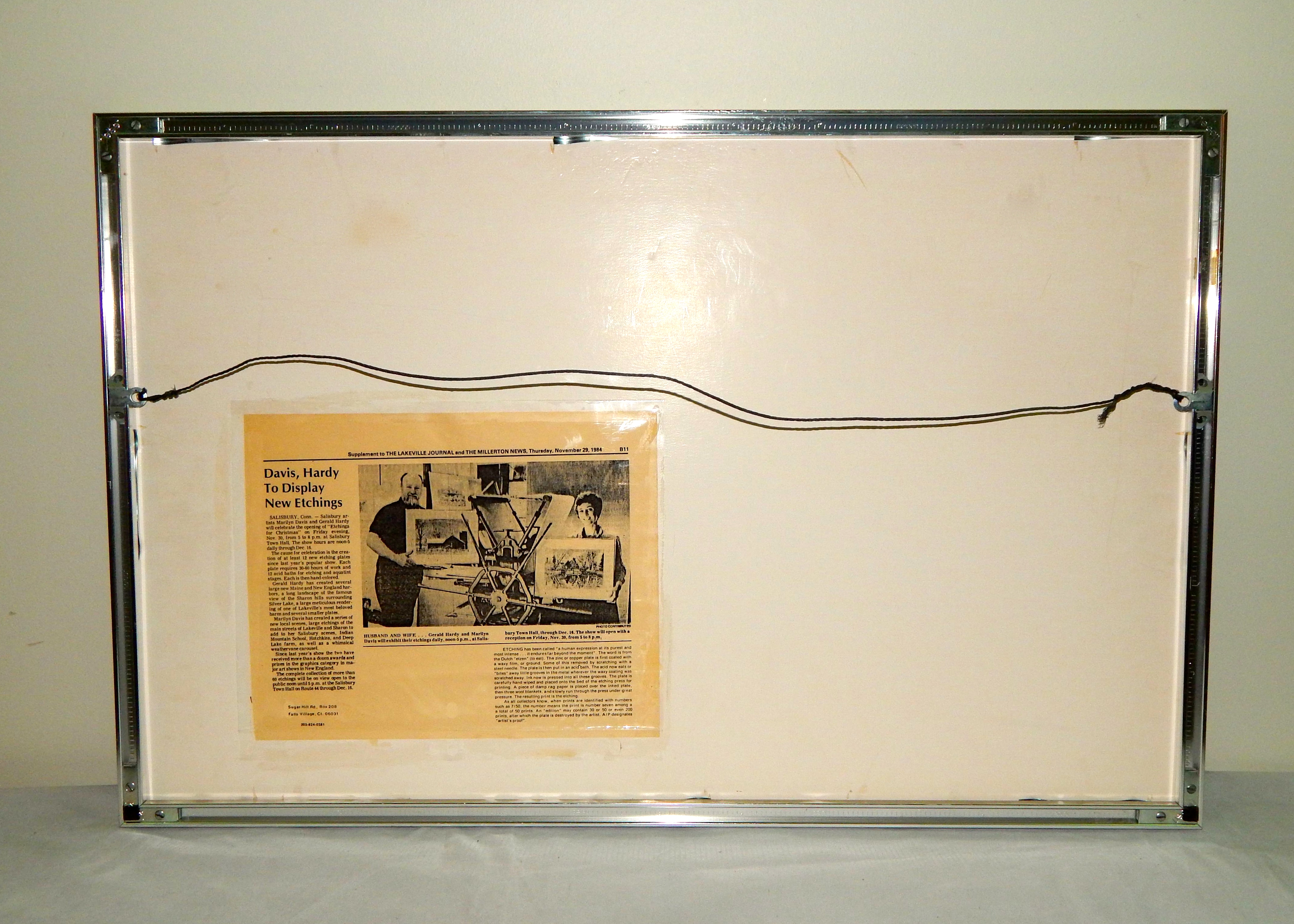 Gerald Hardy's "New England Harbor"