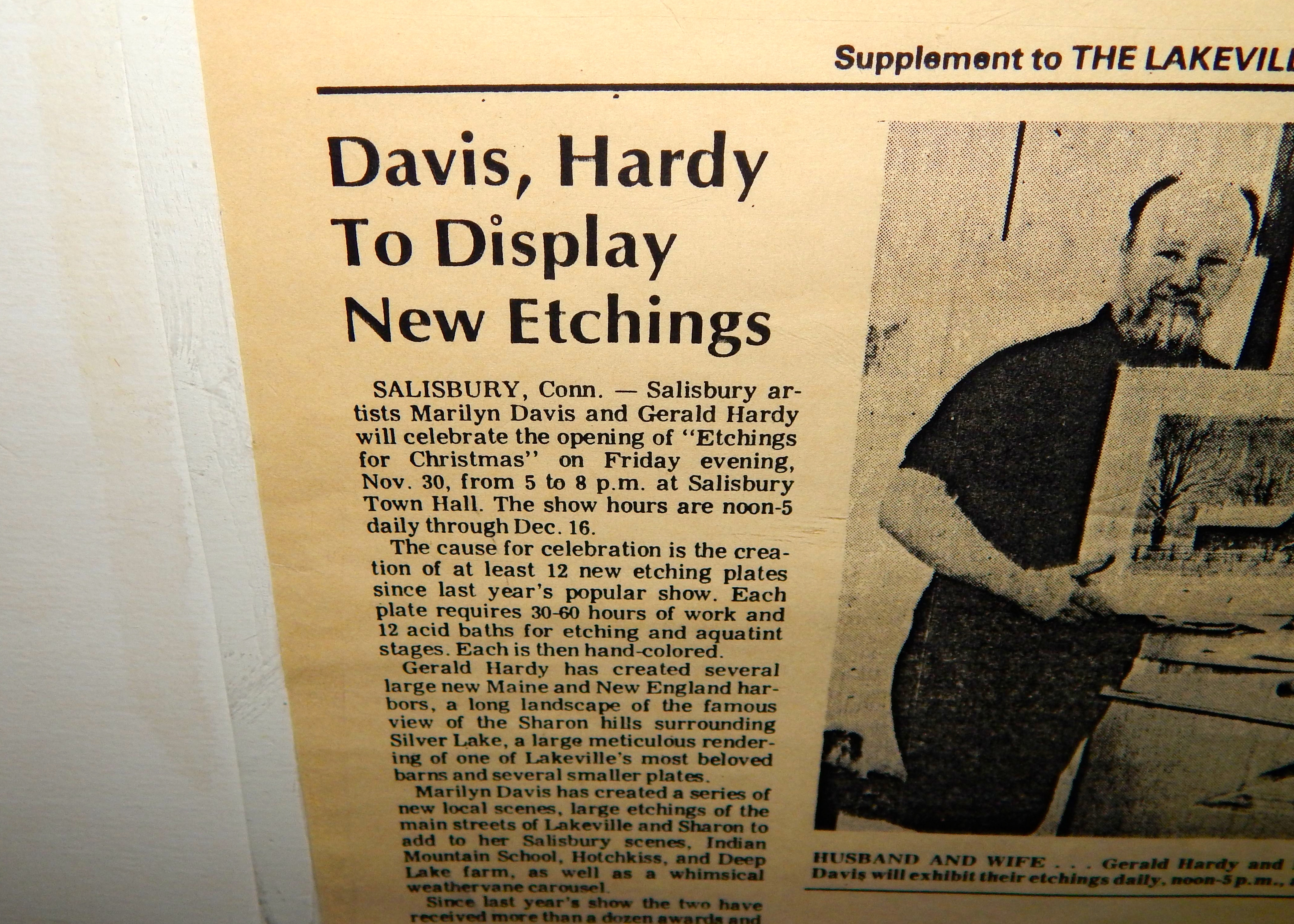 Gerald Hardy's "New England Harbor"