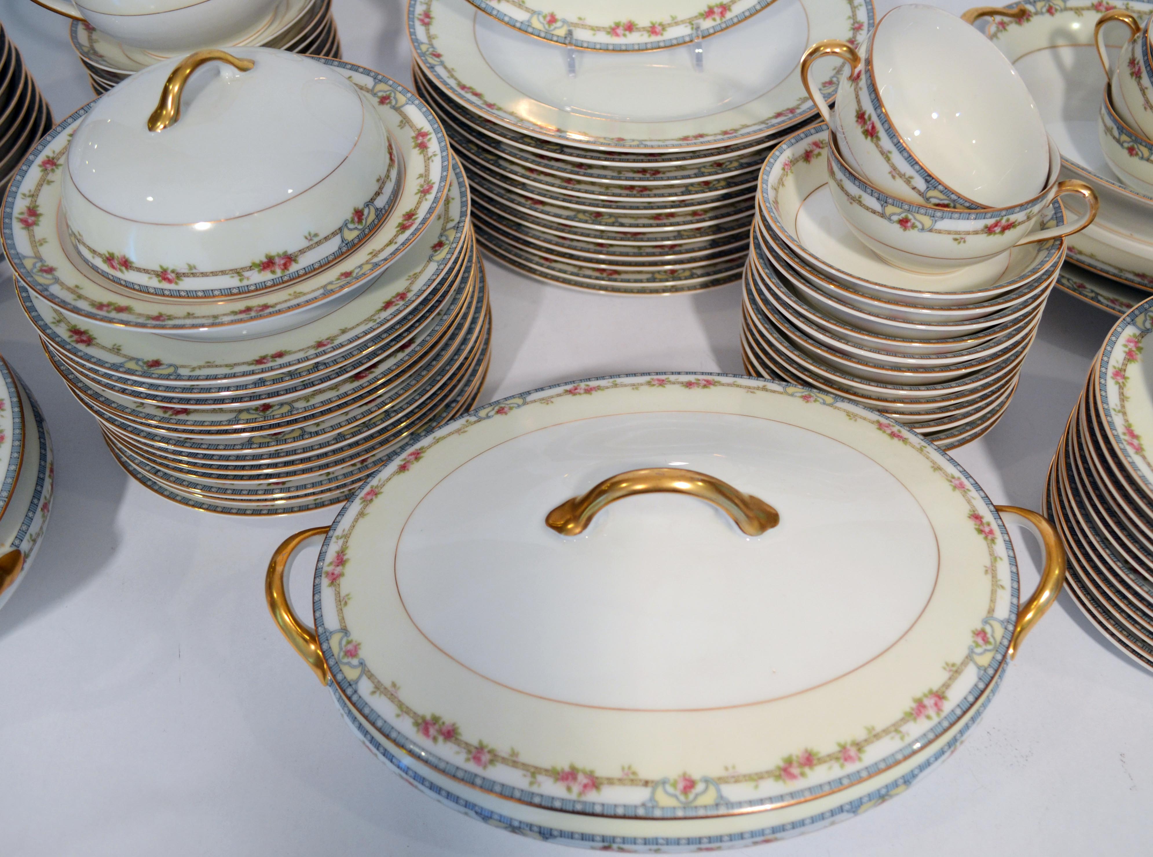 Vintage Noritake "Kenmore" China Set
