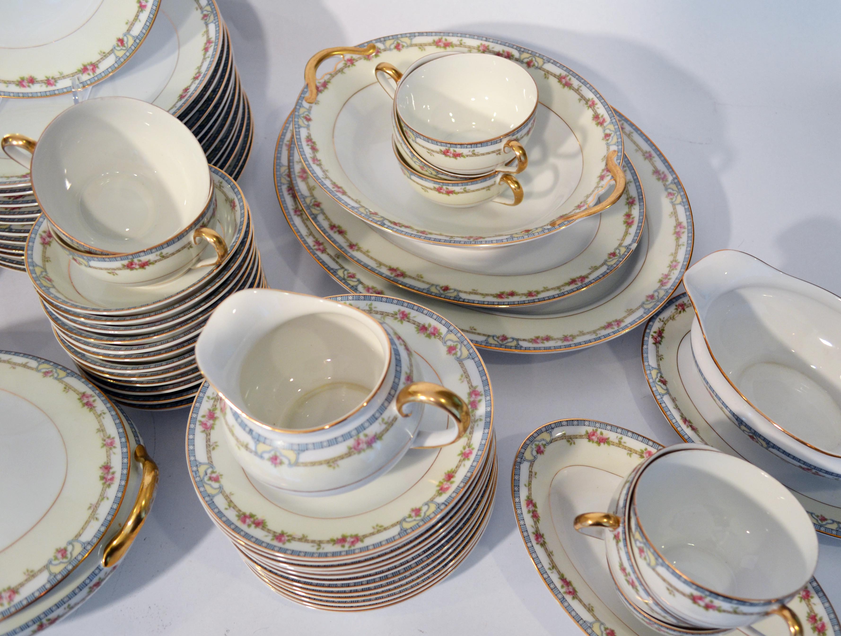 Vintage Noritake "Kenmore" China Set