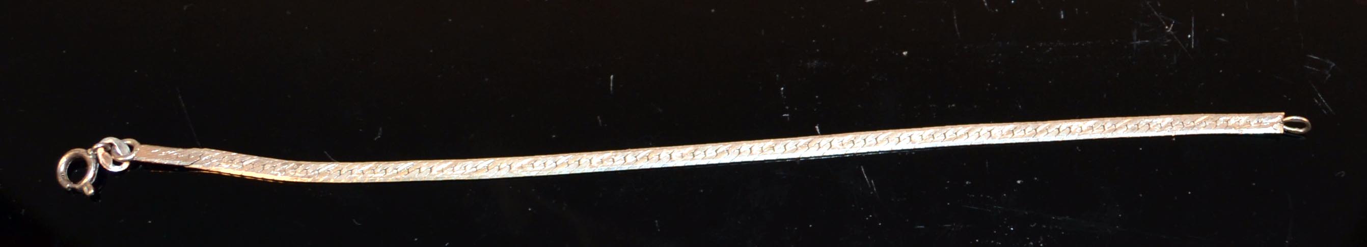 Sterling Silver Herringbone Necklace and Bracelet