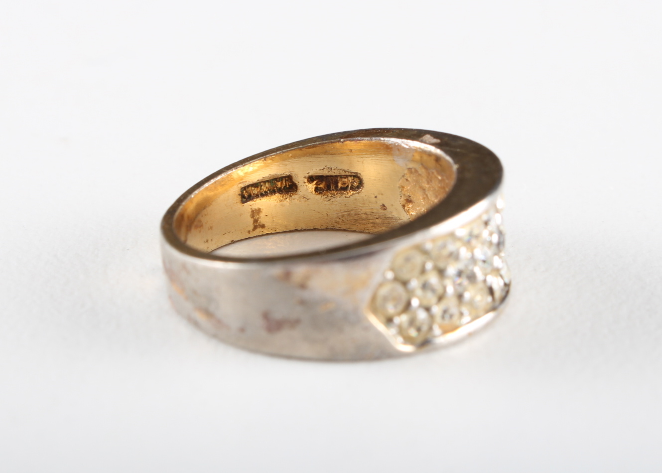 Chip Turquoise Beaded Bracelet and 18K Gold Filled Ring