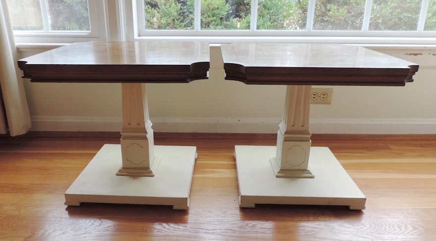 Two Mid Century Occasional Tables