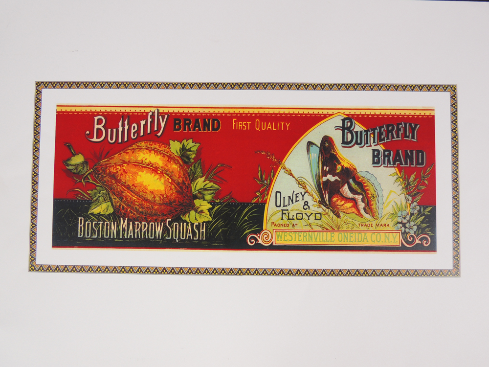 Antique Reproduction Tin Can Paper Labels