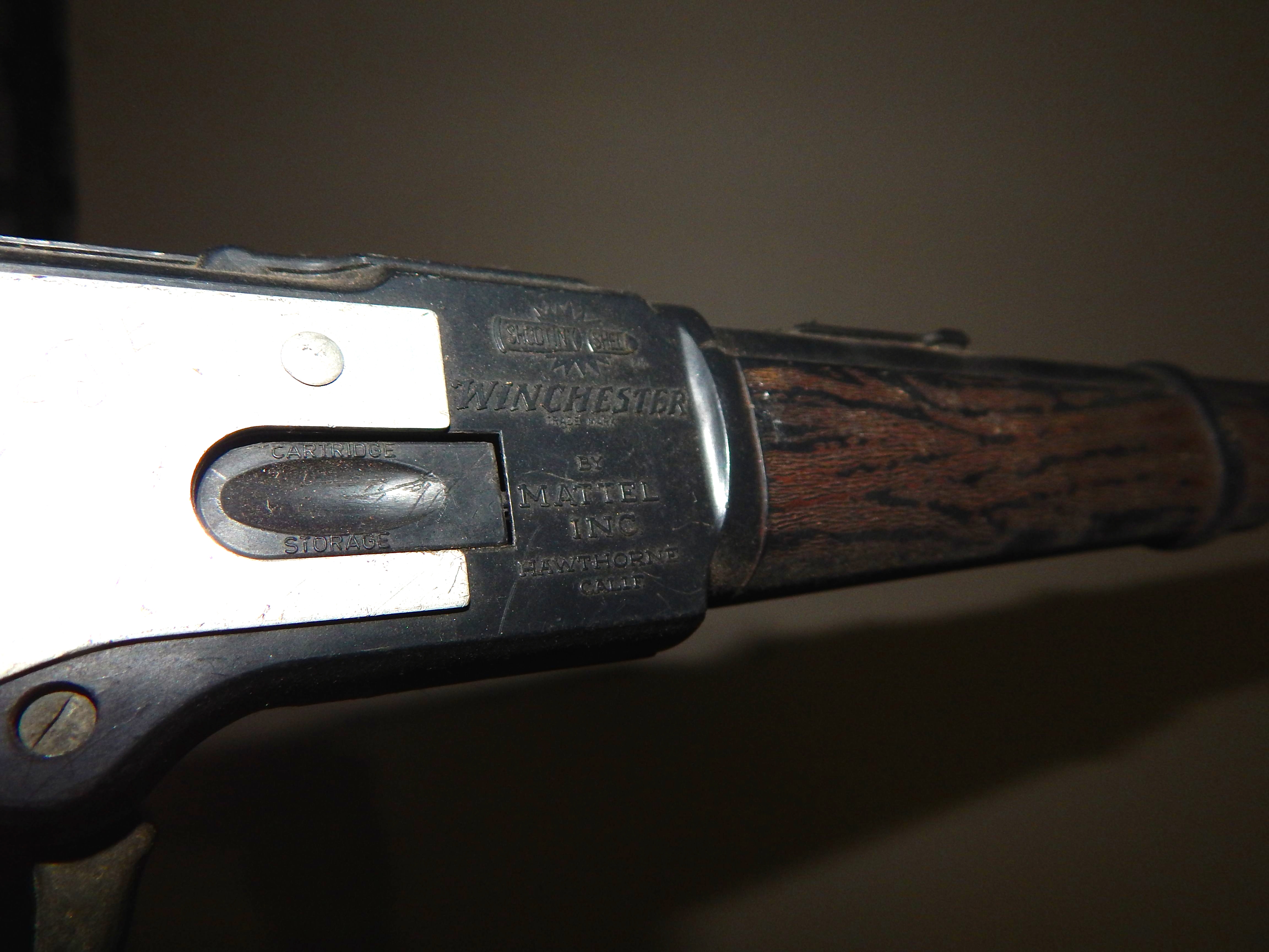 Vintage Halloween Tin Items and Two Vintage Toy Guns