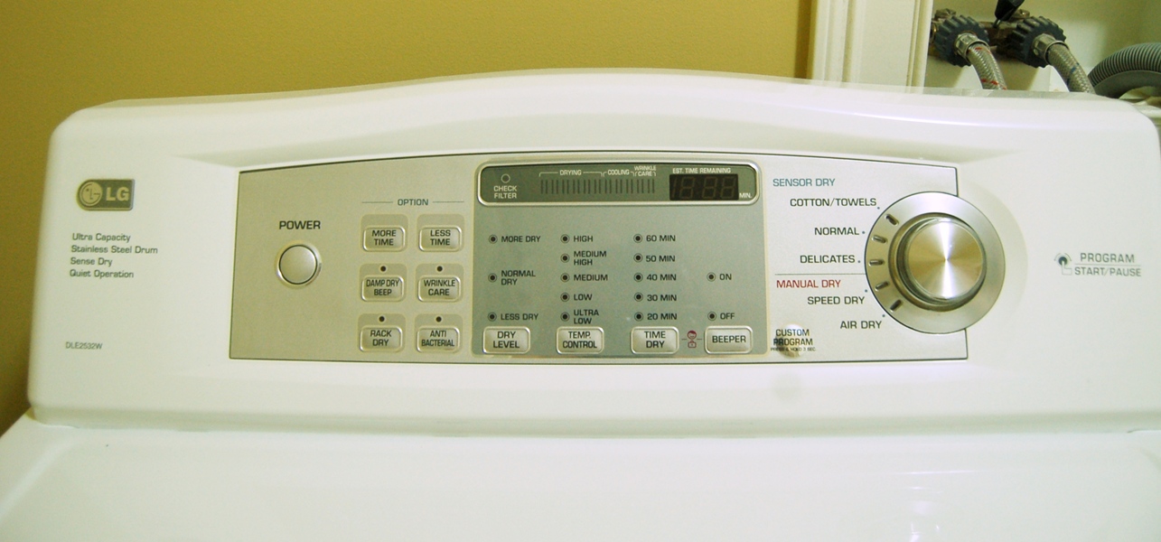 Bosch Nexxt High Efficiency Washer and LG Electronic Dryer