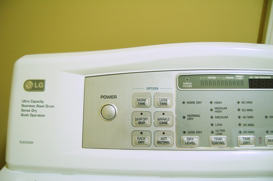 Bosch Nexxt High Efficiency Washer and LG Electronic Dryer