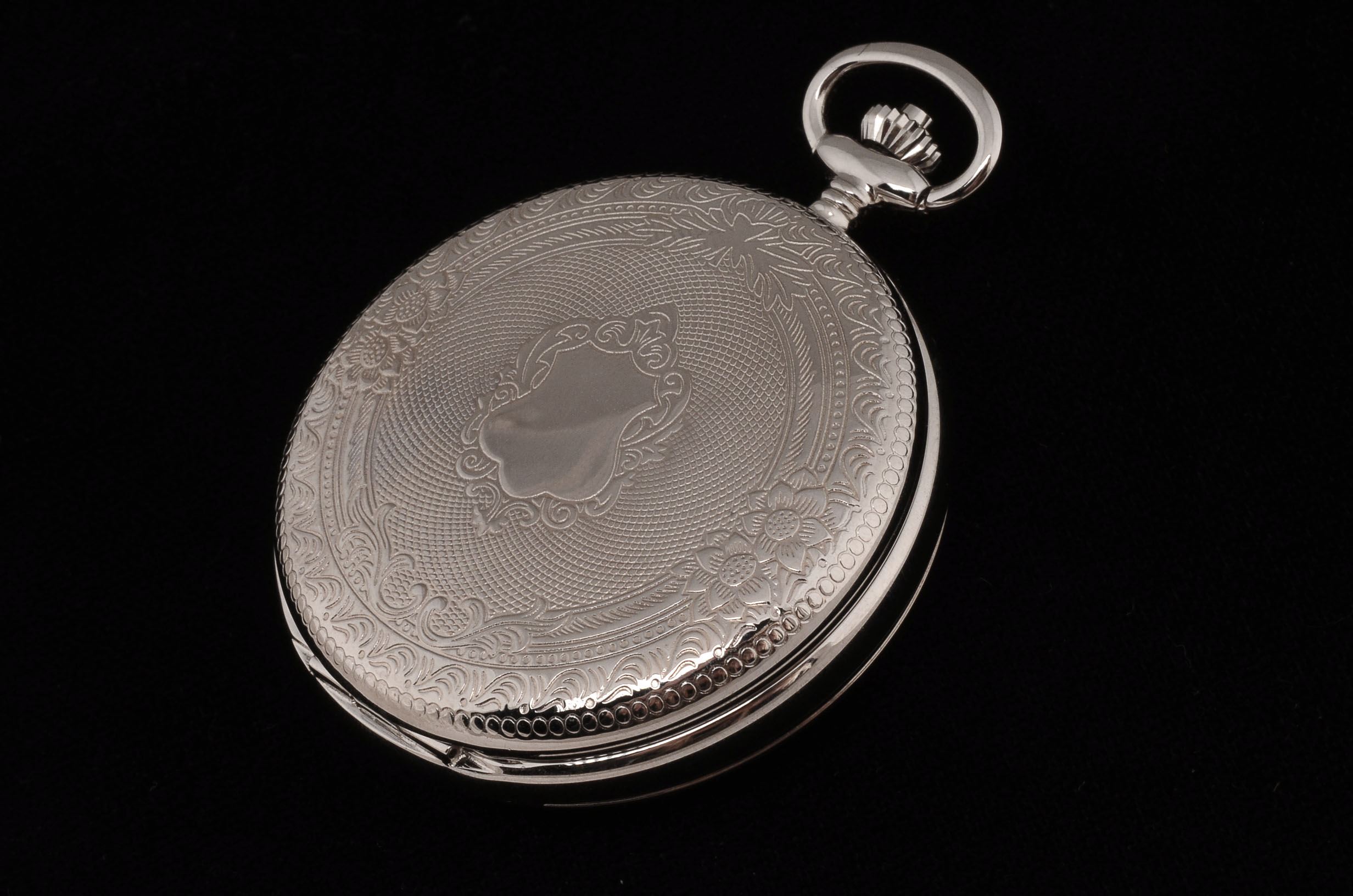 Colibri 17 Jewels Silver Tone Pocket Watch