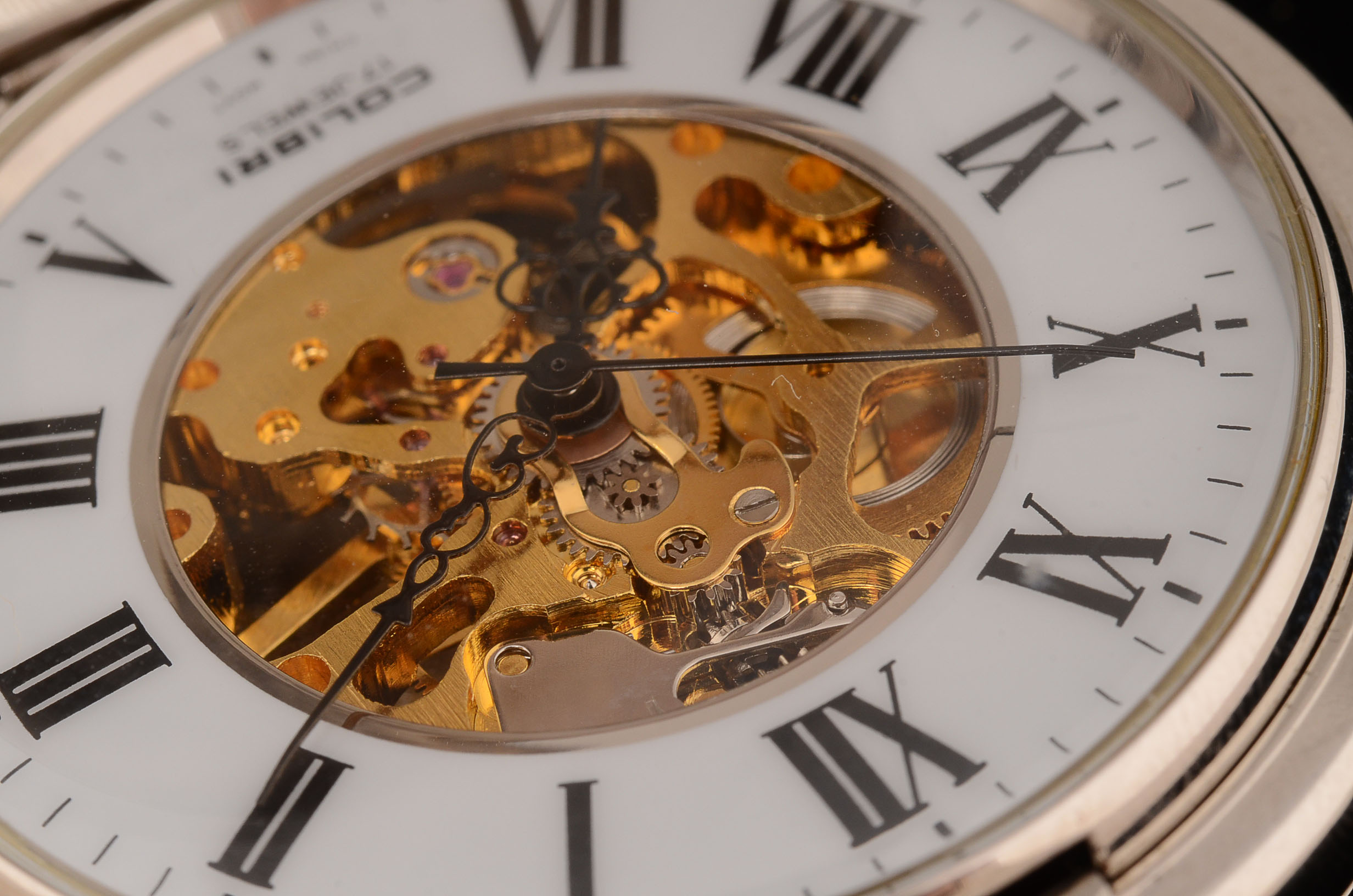 Colibri 17 Jewels Silver Tone Pocket Watch