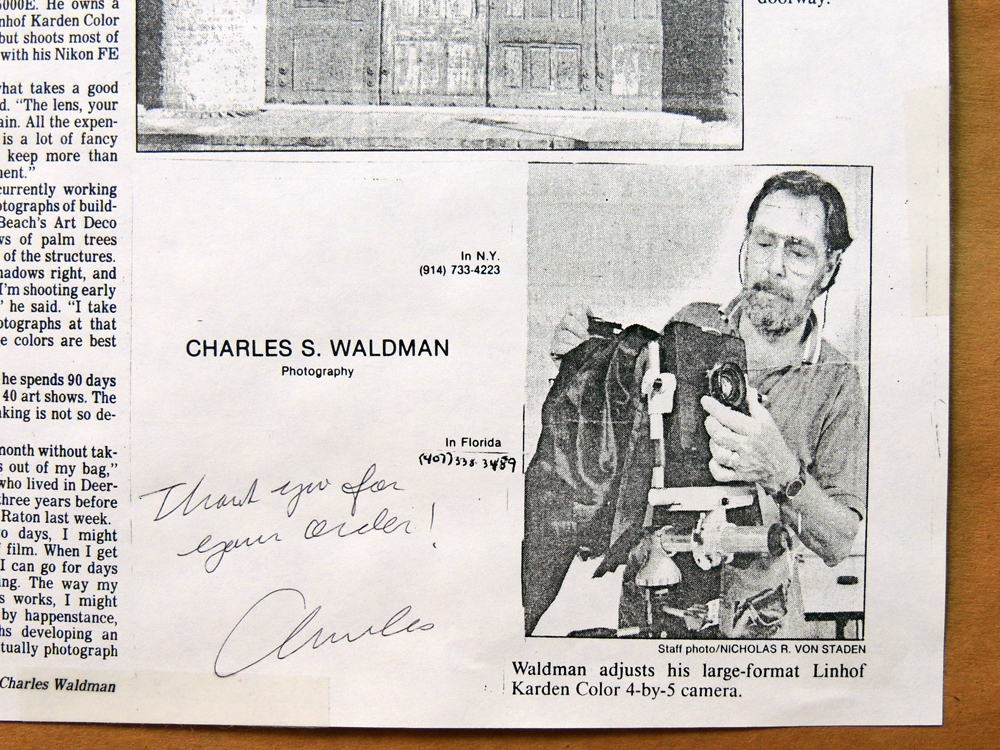 Charles Waldman Framed Art Photo