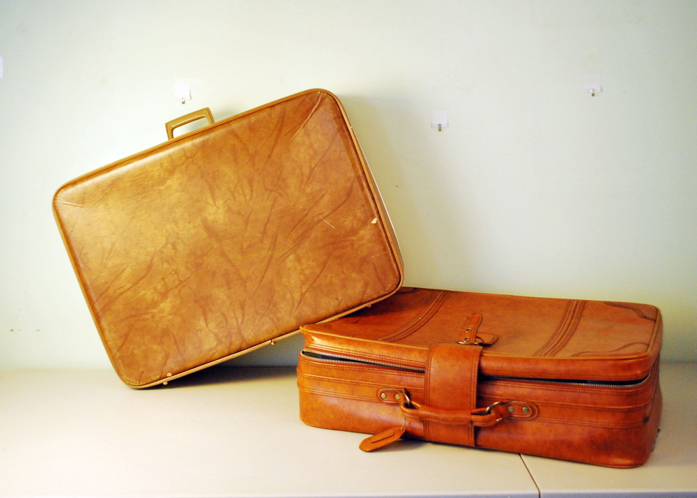 Set of Two Vintage Suitcases