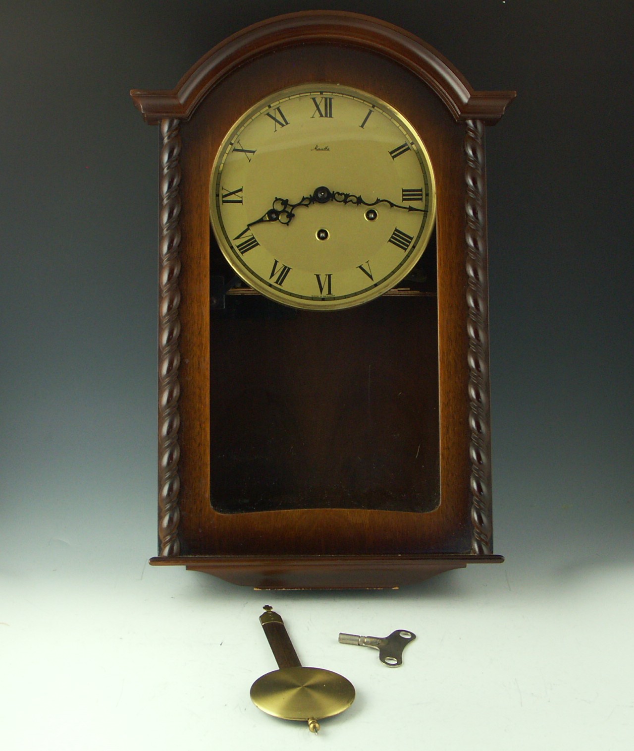 German Mauthe Wall Clock