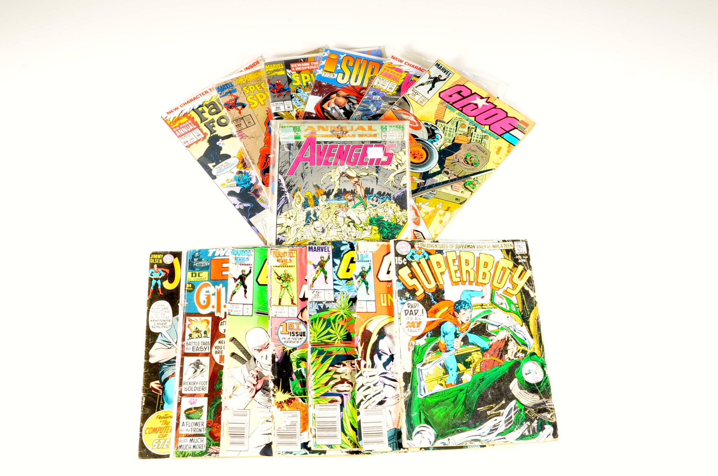 Mixed Collection of Vintage Modern Era Comic Books