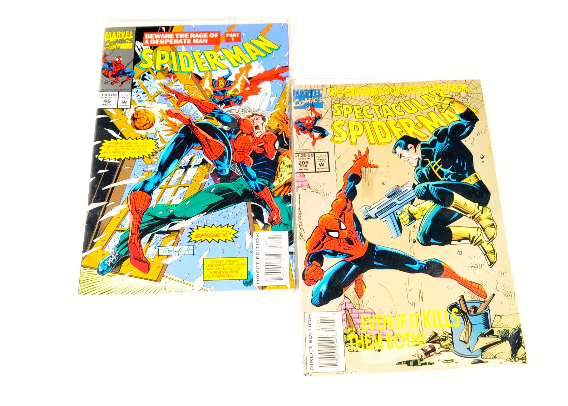 Mixed Collection of Vintage Modern Era Comic Books