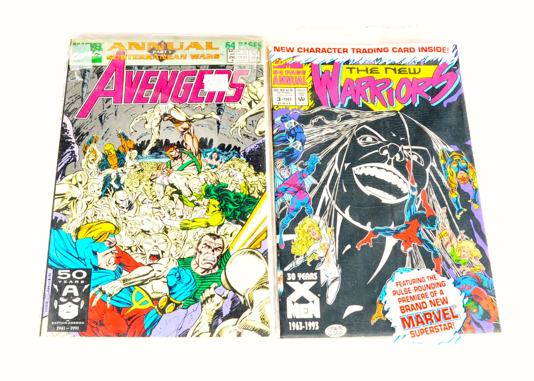 Mixed Collection of Vintage Modern Era Comic Books