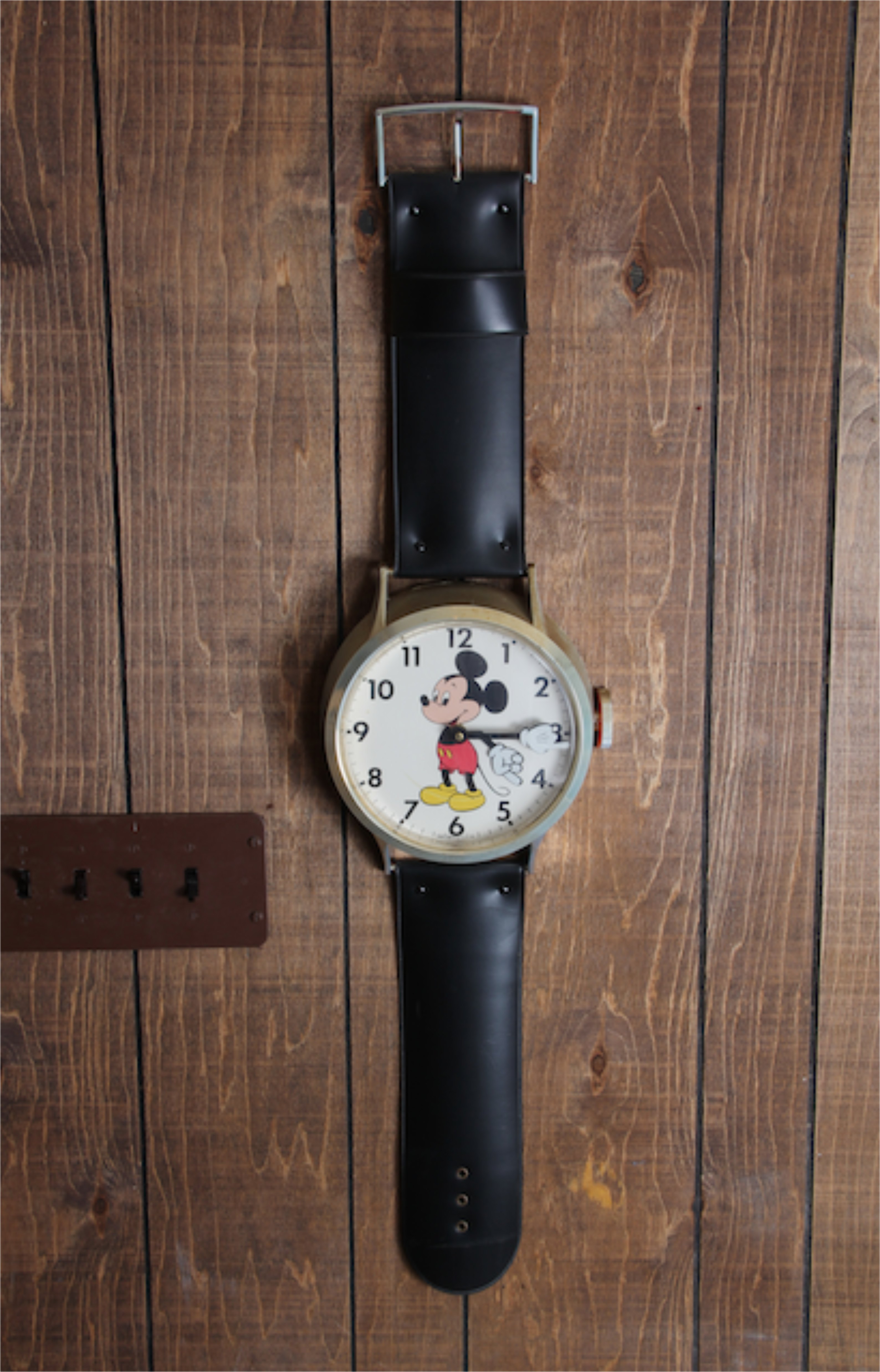 Mickey Mouse Watch Wall Clock