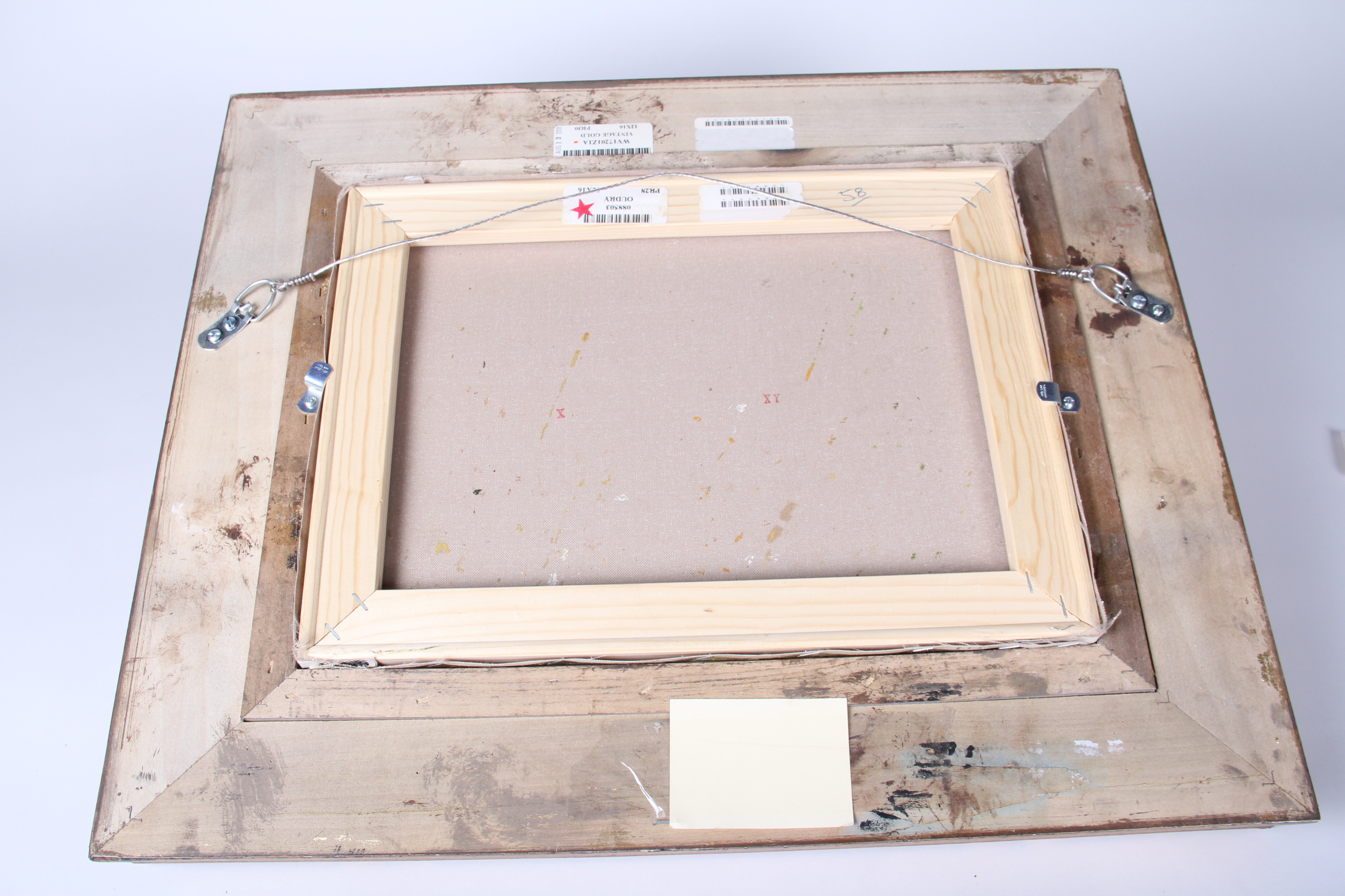 Oil Painting of Hunting Dogs by W. Oudry