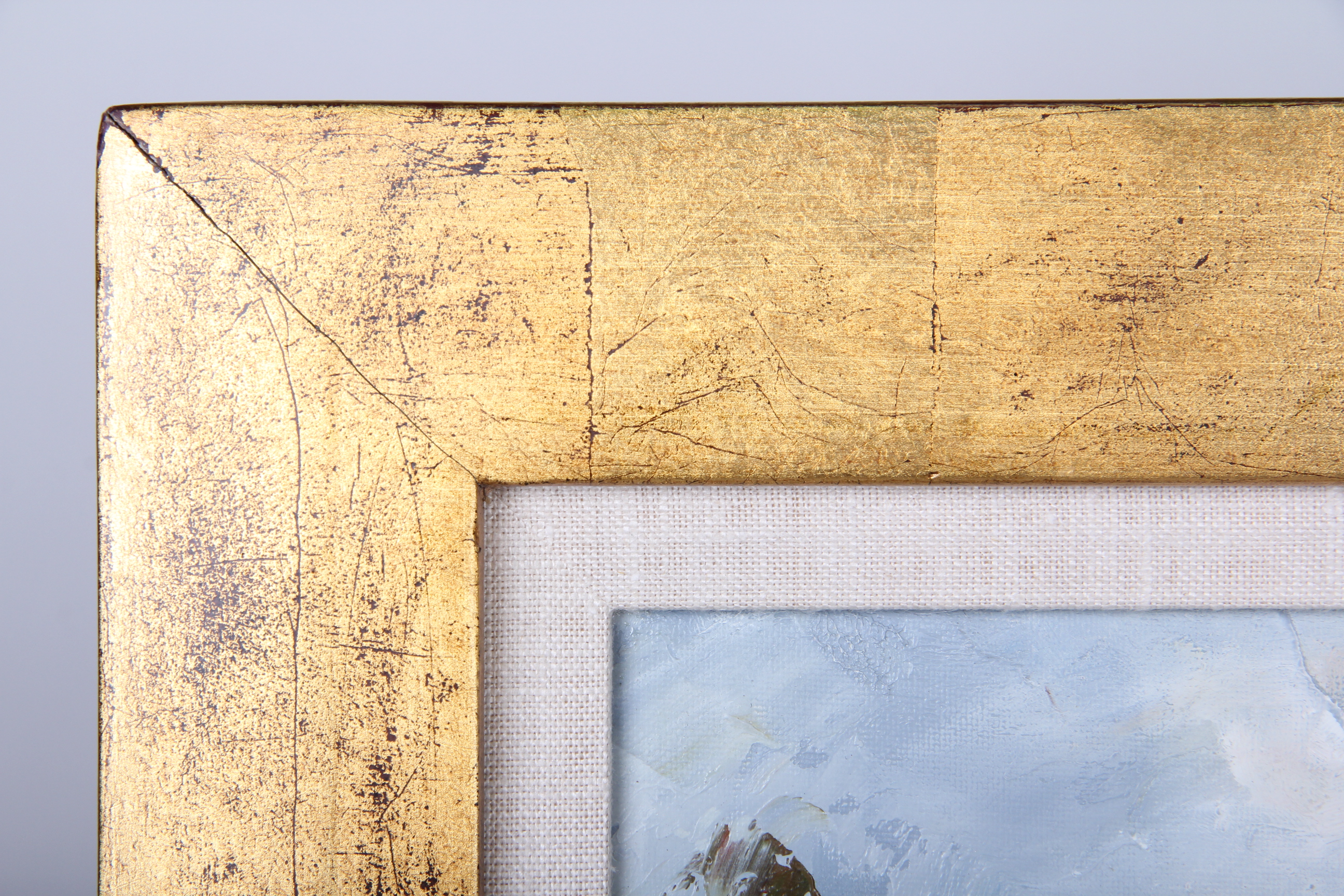 "Riverside," Oil Painting by C. Lewis