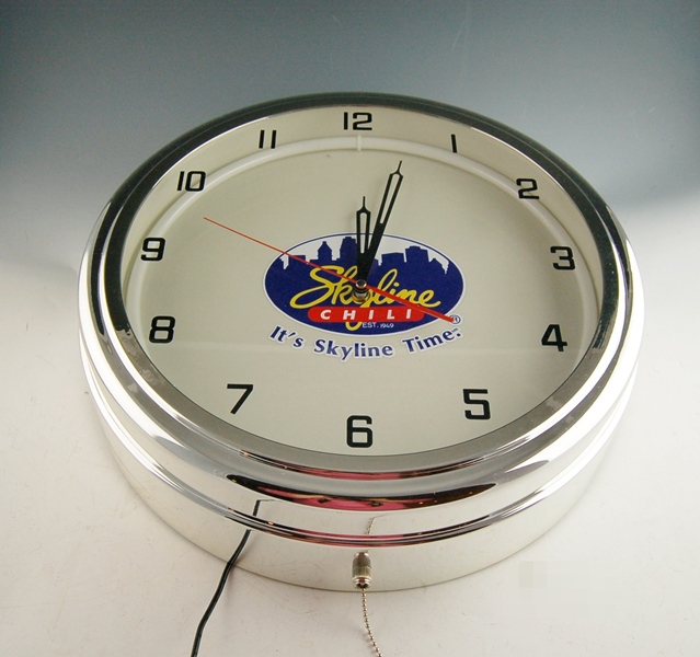 Skyline Chili Wall Clock
