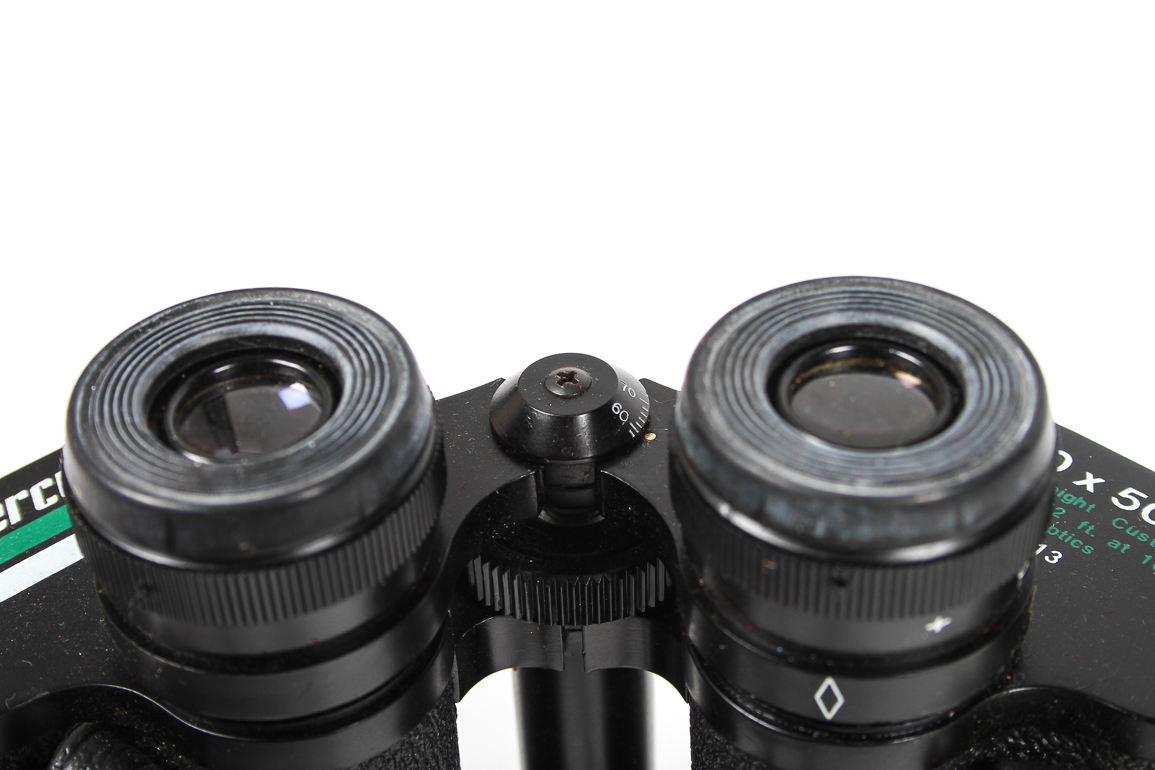 Mercury 10×50 Field Spotting Binoculars in Original Case