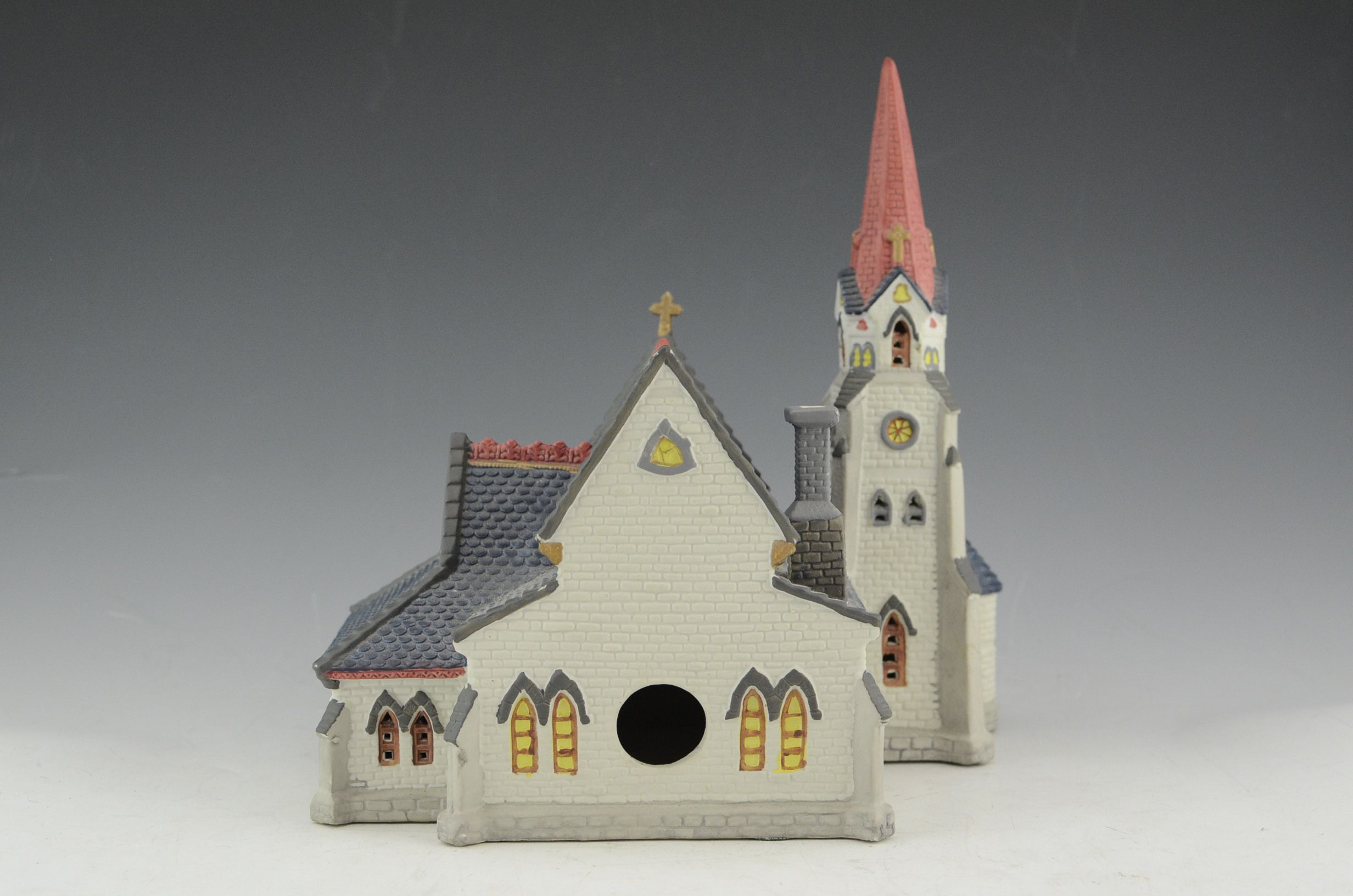 Lemax "St. Matthew's" Lighted Porcelain Church