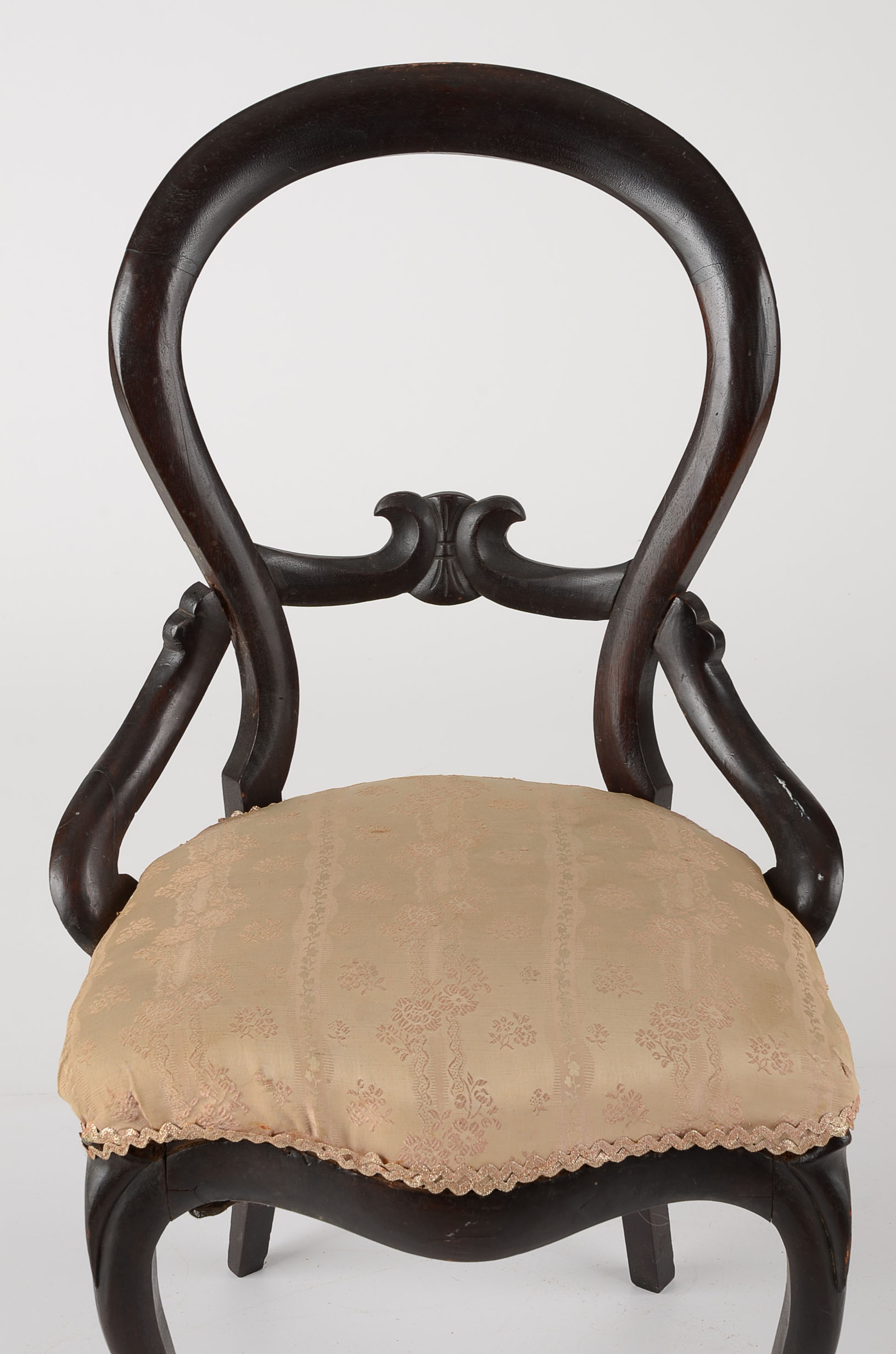Victorian Bustle Back Chair