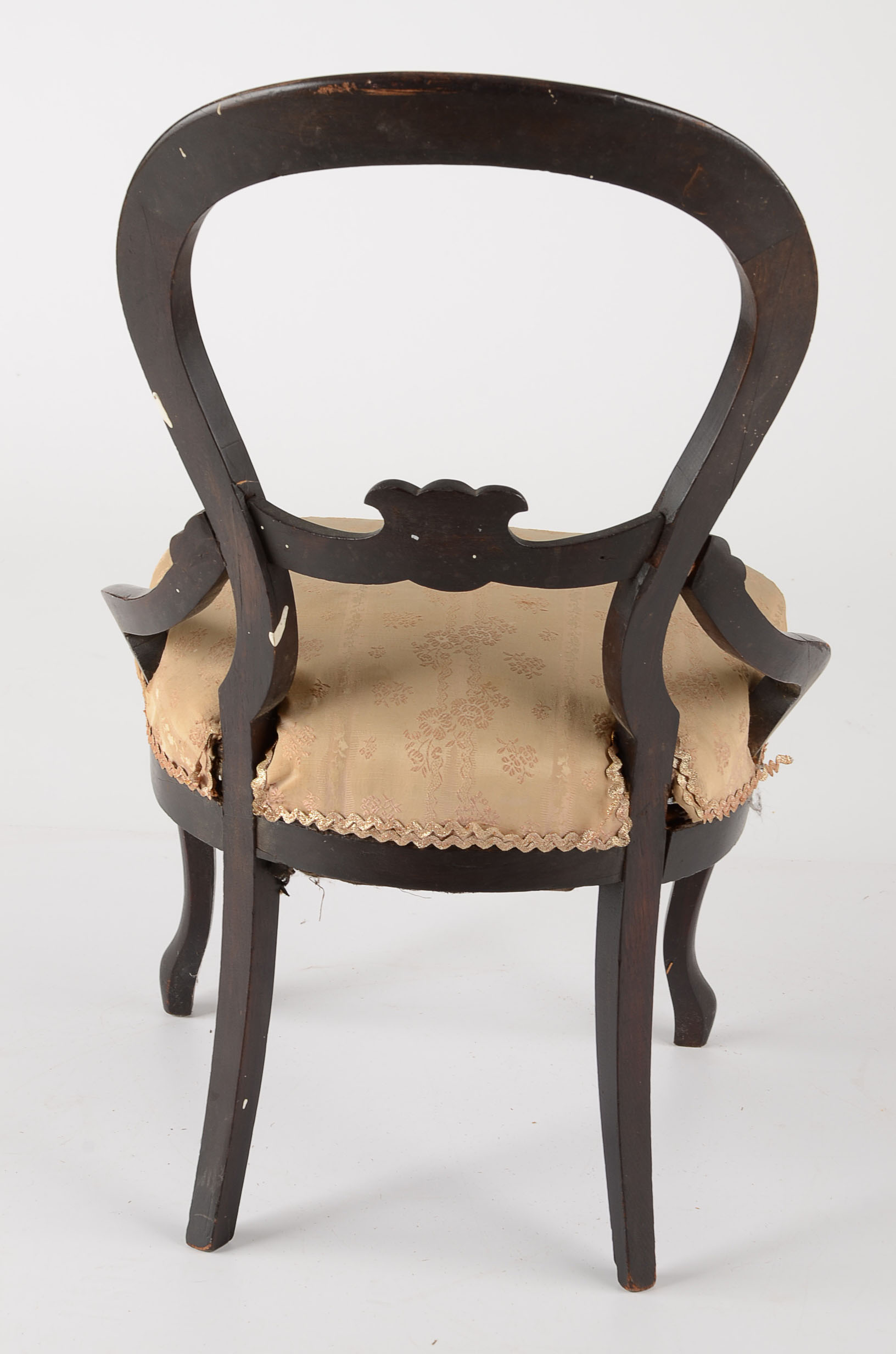 Victorian Bustle Back Chair