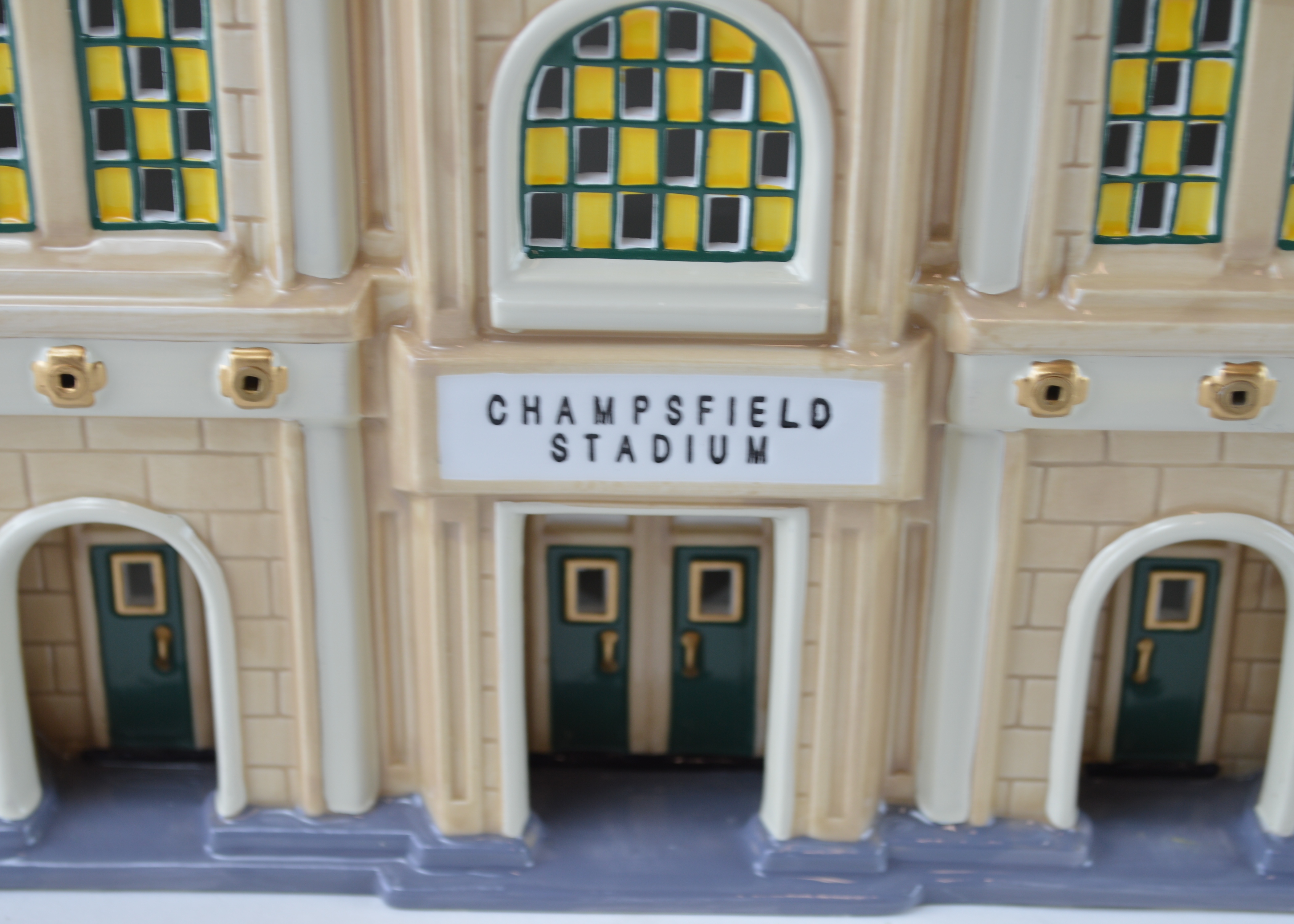 Original Snow Village Champsfield Stadium by Department 56