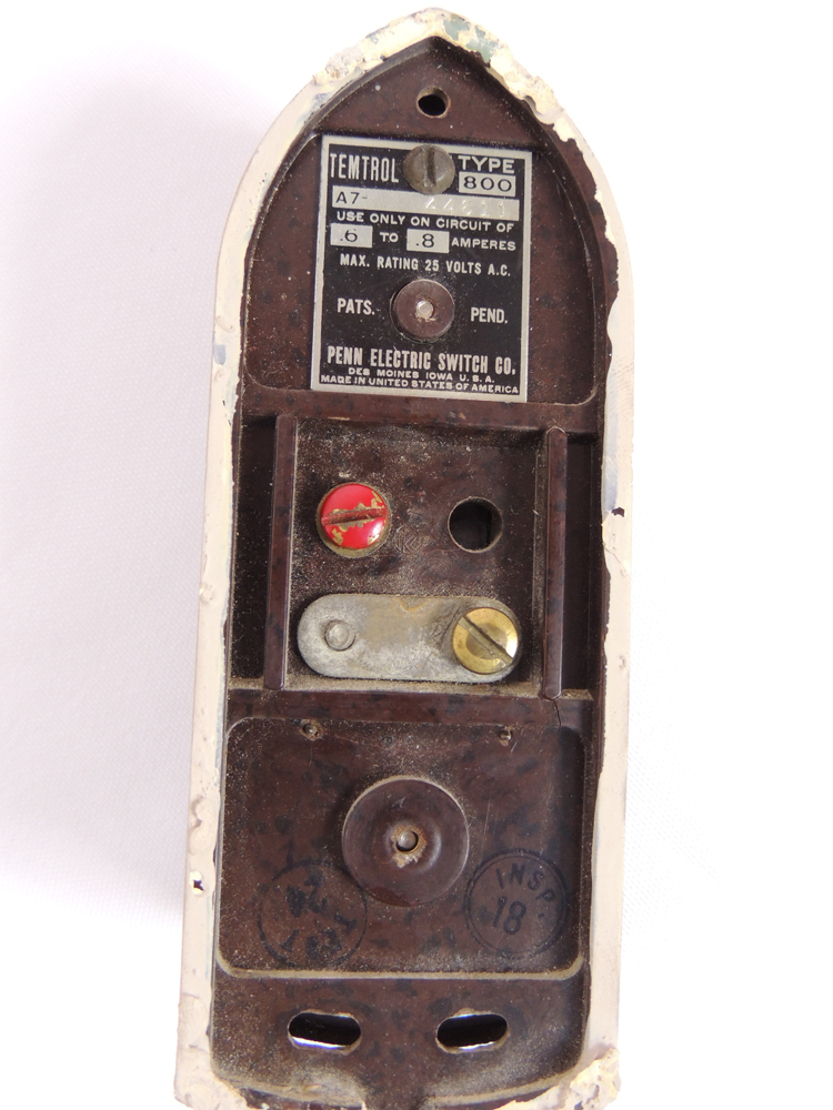 Sunbeam Electric Iron Tin, 1930s Thermostat and more