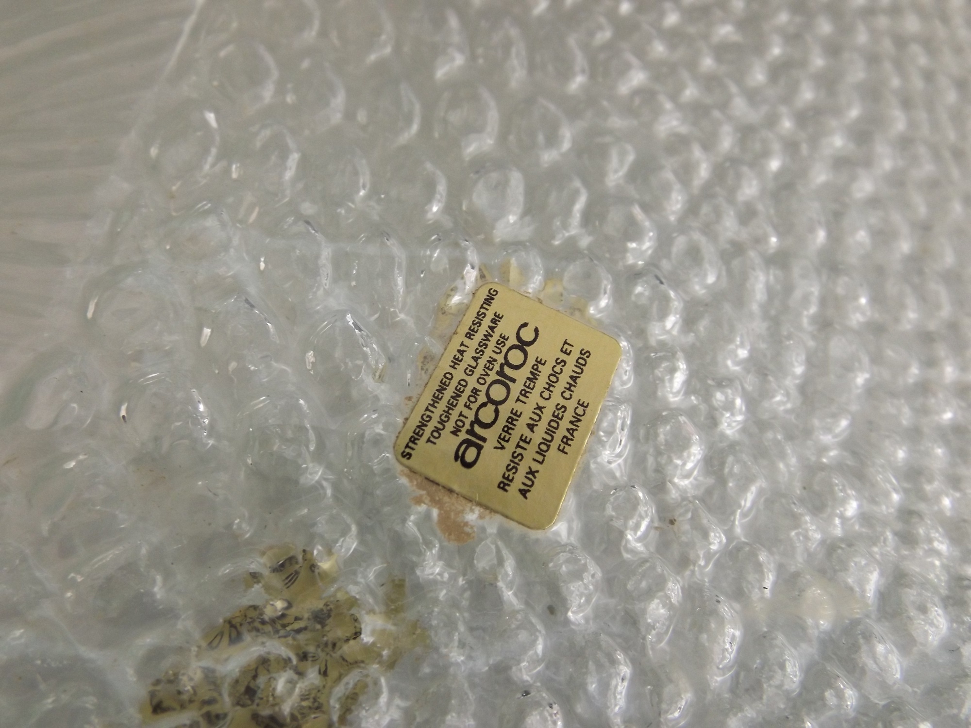 French Arconoc Fish Plates, Custard Bowls, Plates