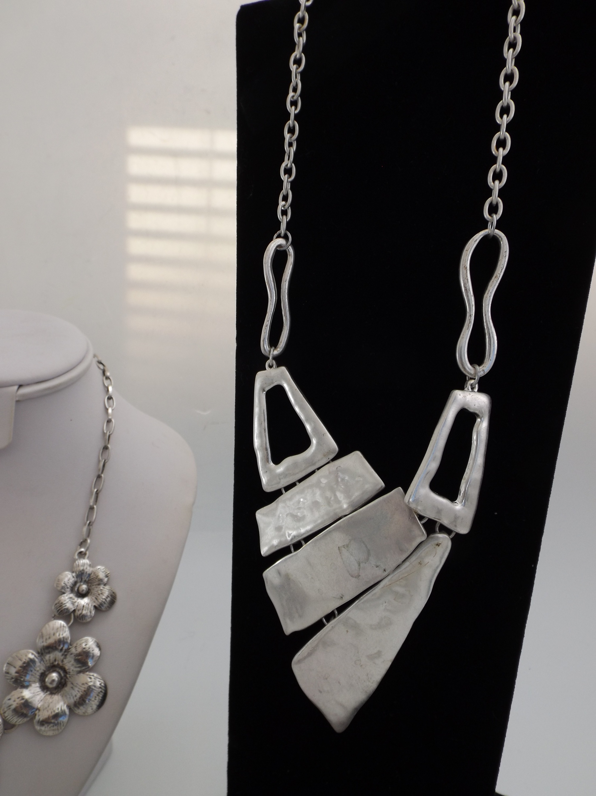 Eclectic Silver Tone Jewelry Collection