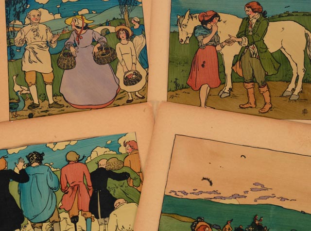 Antique Pamela Coleman Smith Prints