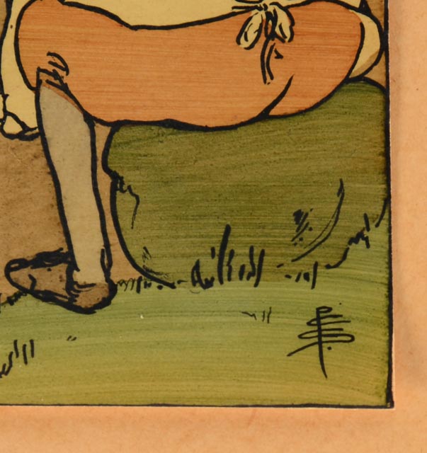 Antique Pamela Coleman Smith Prints