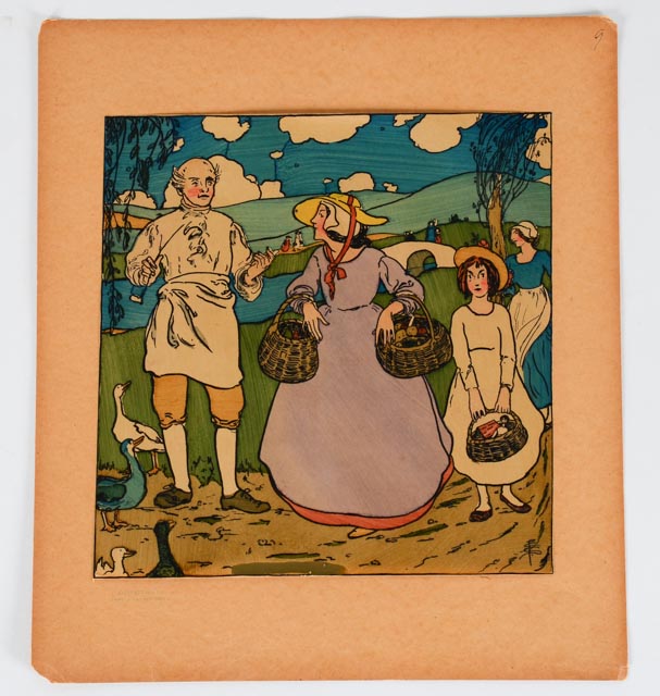 Antique Pamela Coleman Smith Prints