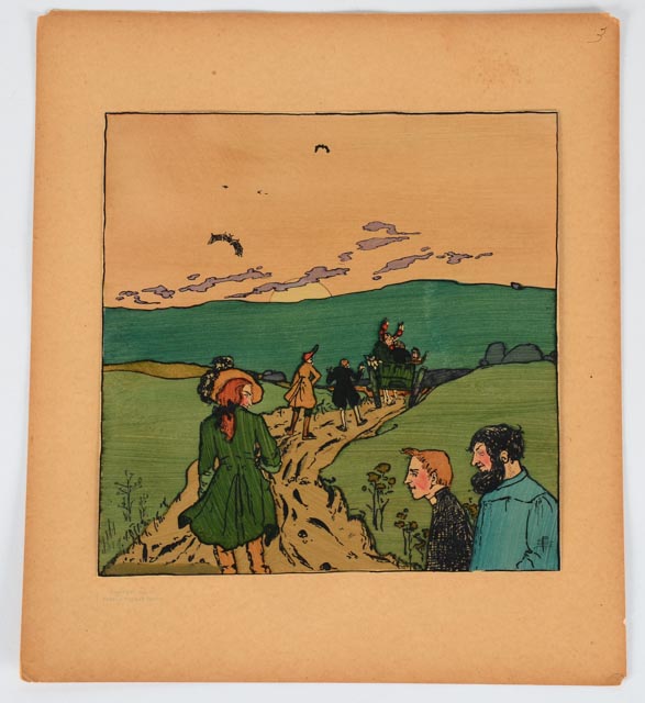 Antique Pamela Coleman Smith Prints