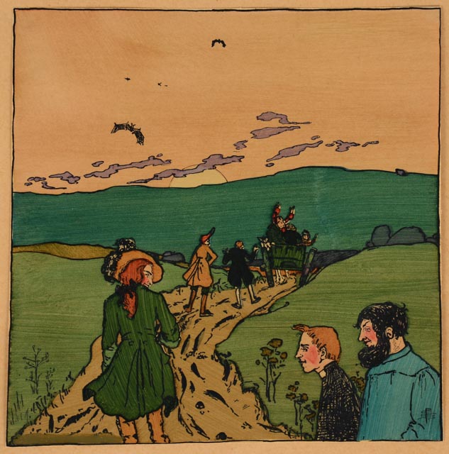 Antique Pamela Coleman Smith Prints