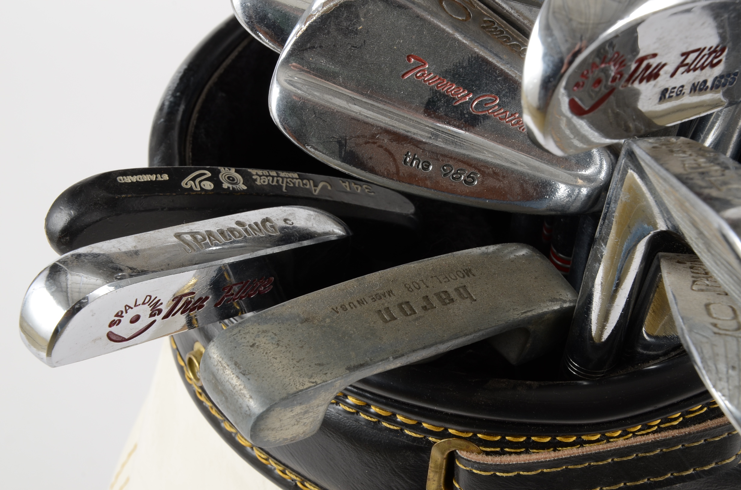 Group of Vintage Golf Clubs