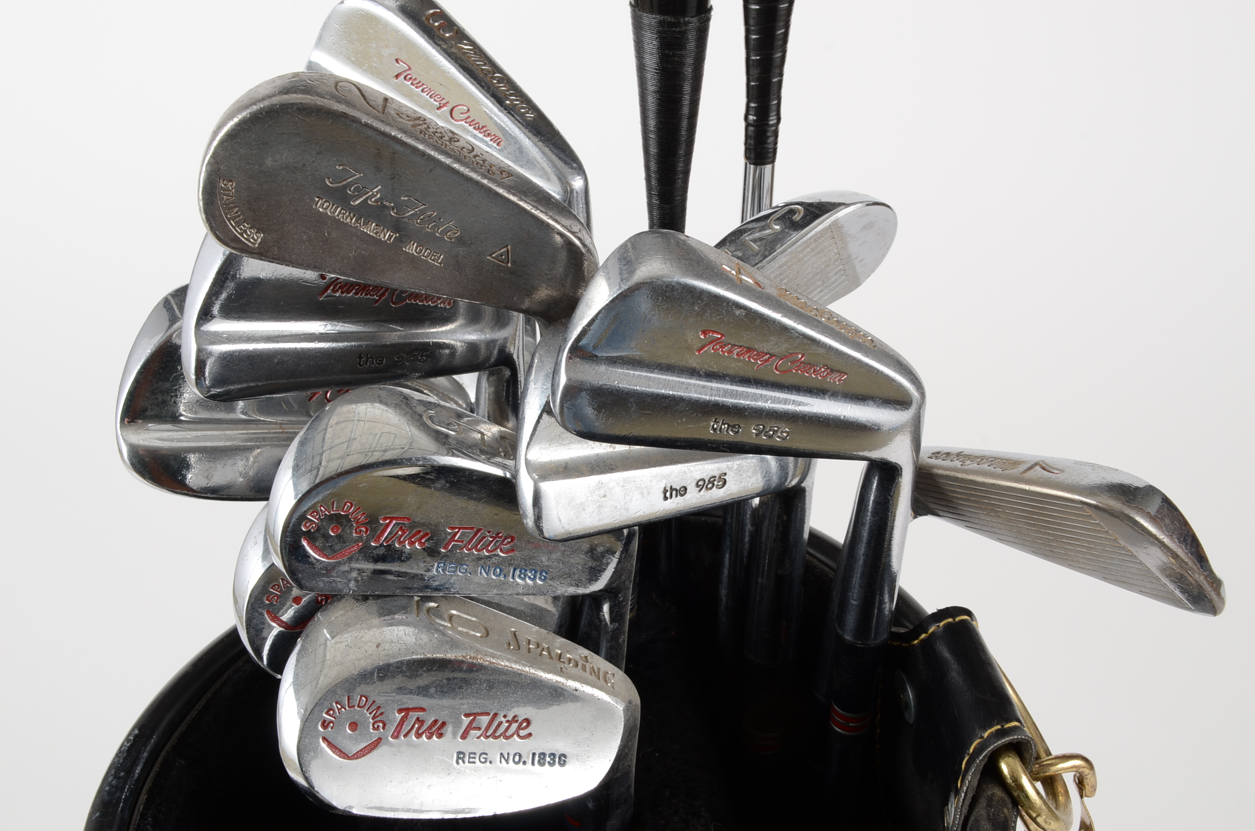 Group of Vintage Golf Clubs