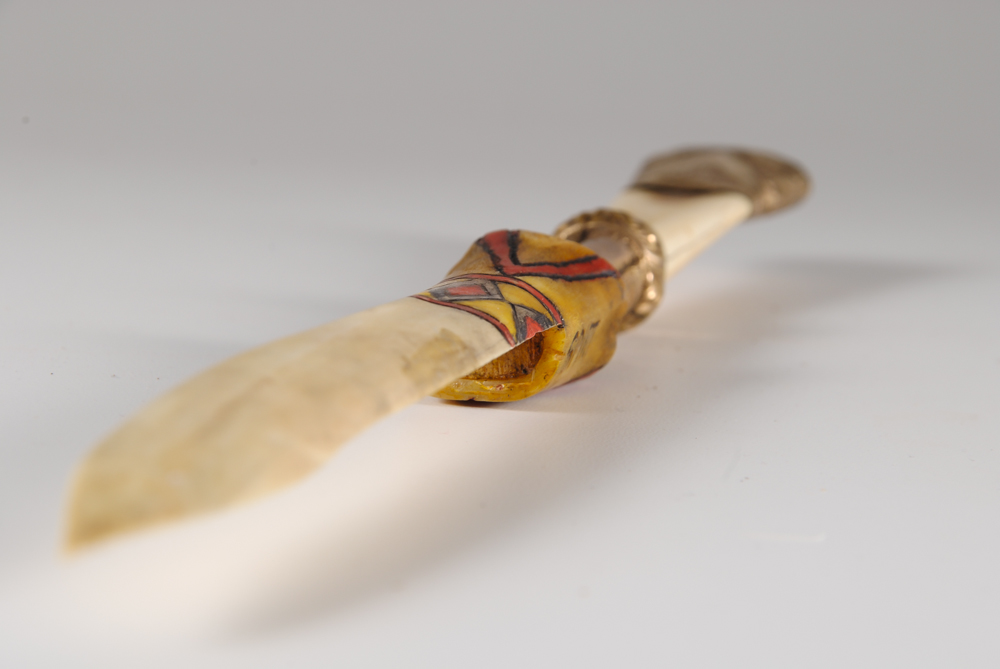 Native American-Inspired Bone Dagger