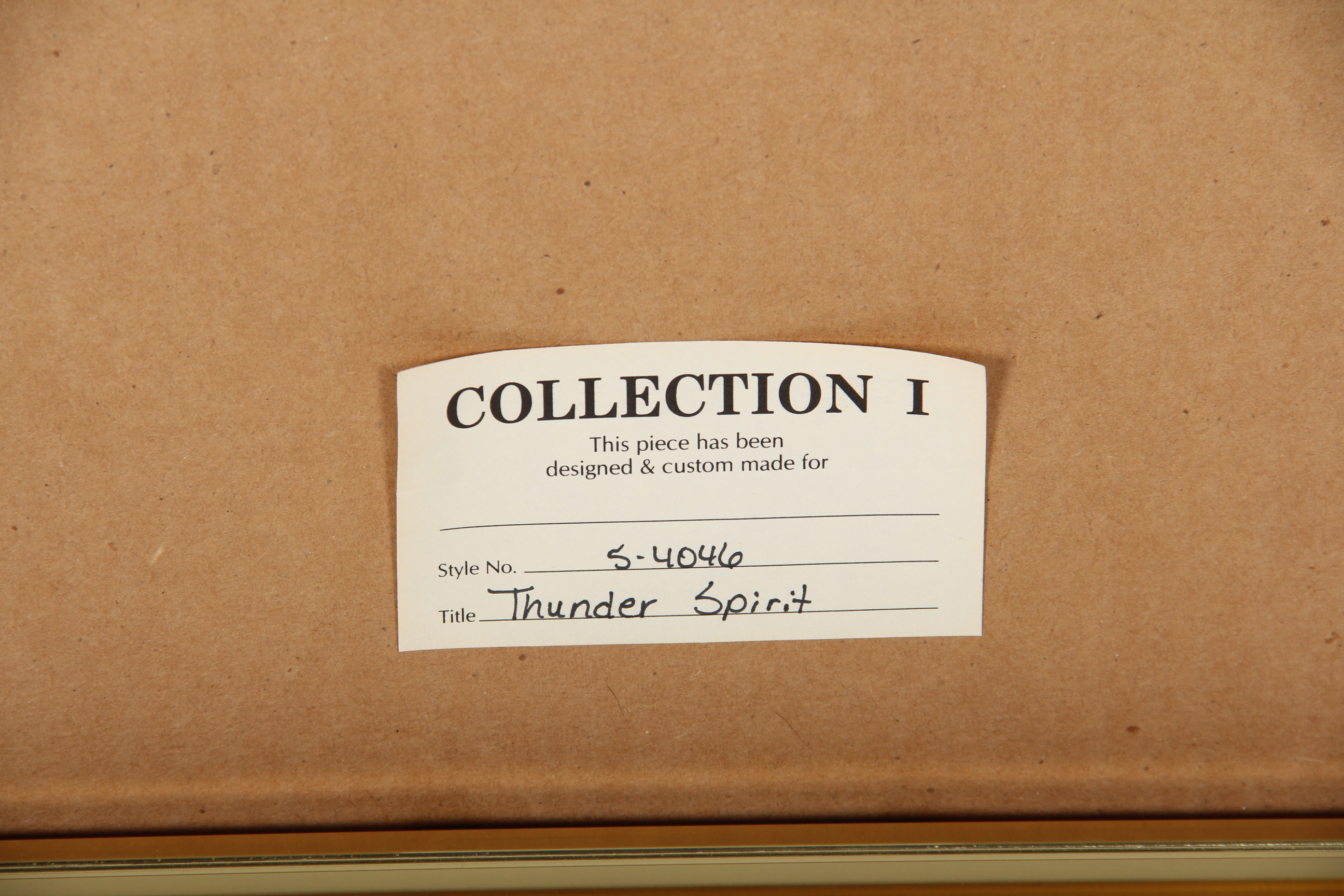 R. Millsap Serigraph "Thunder Spirit I"