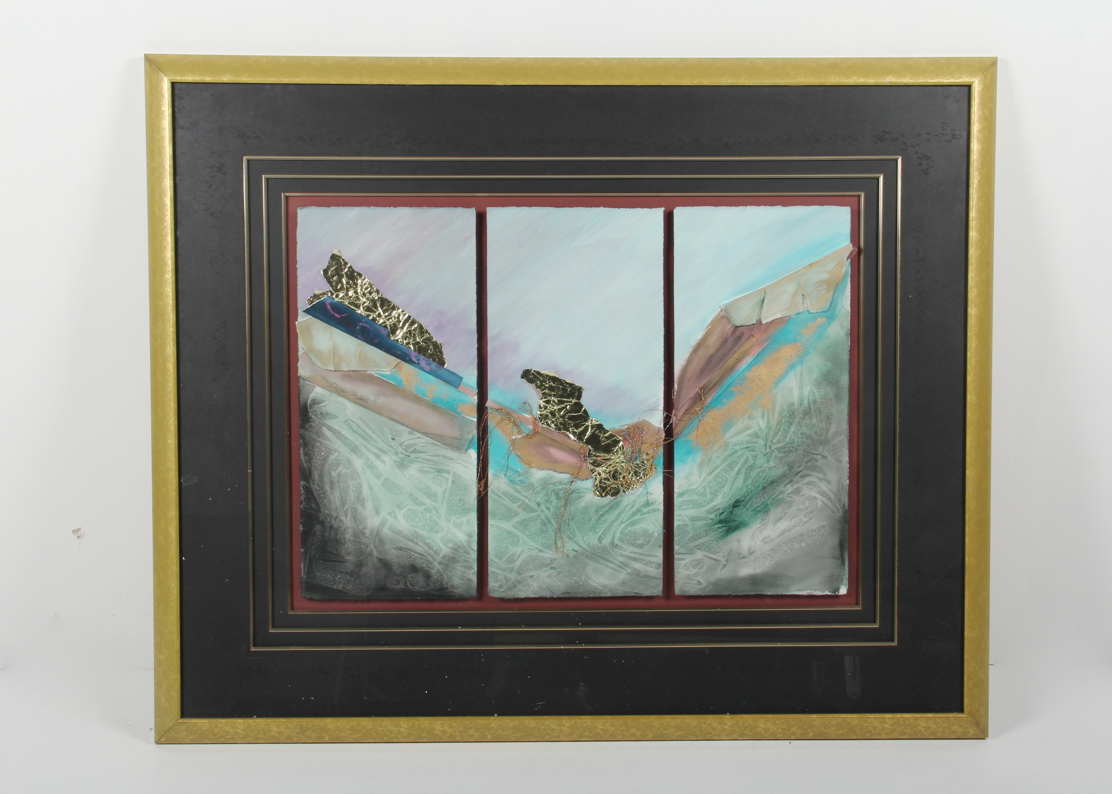 Denise Riddle Multimedia Triptych