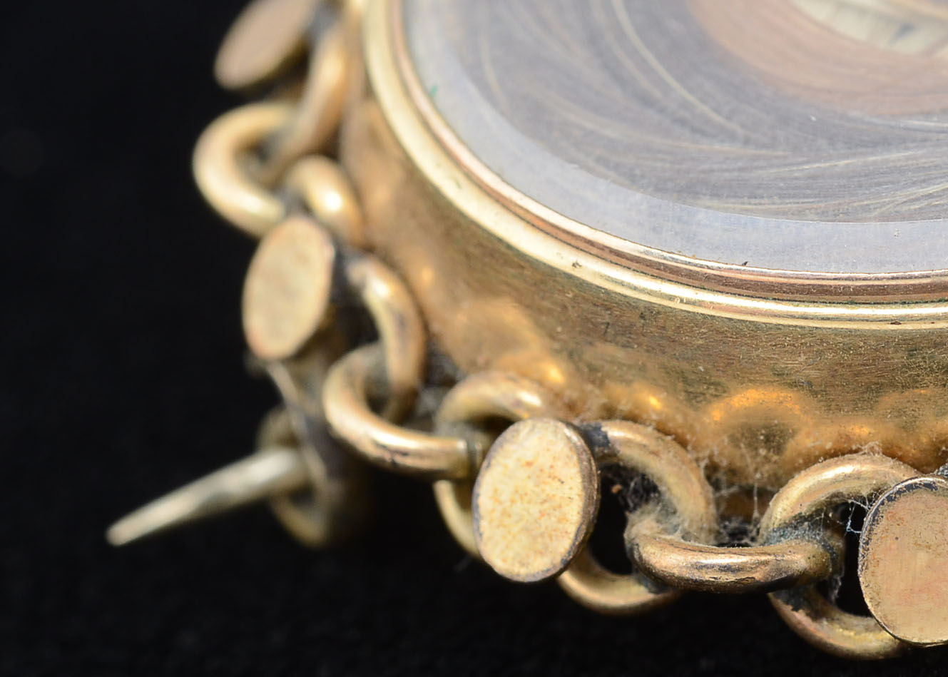 Victorian Hair Brooch