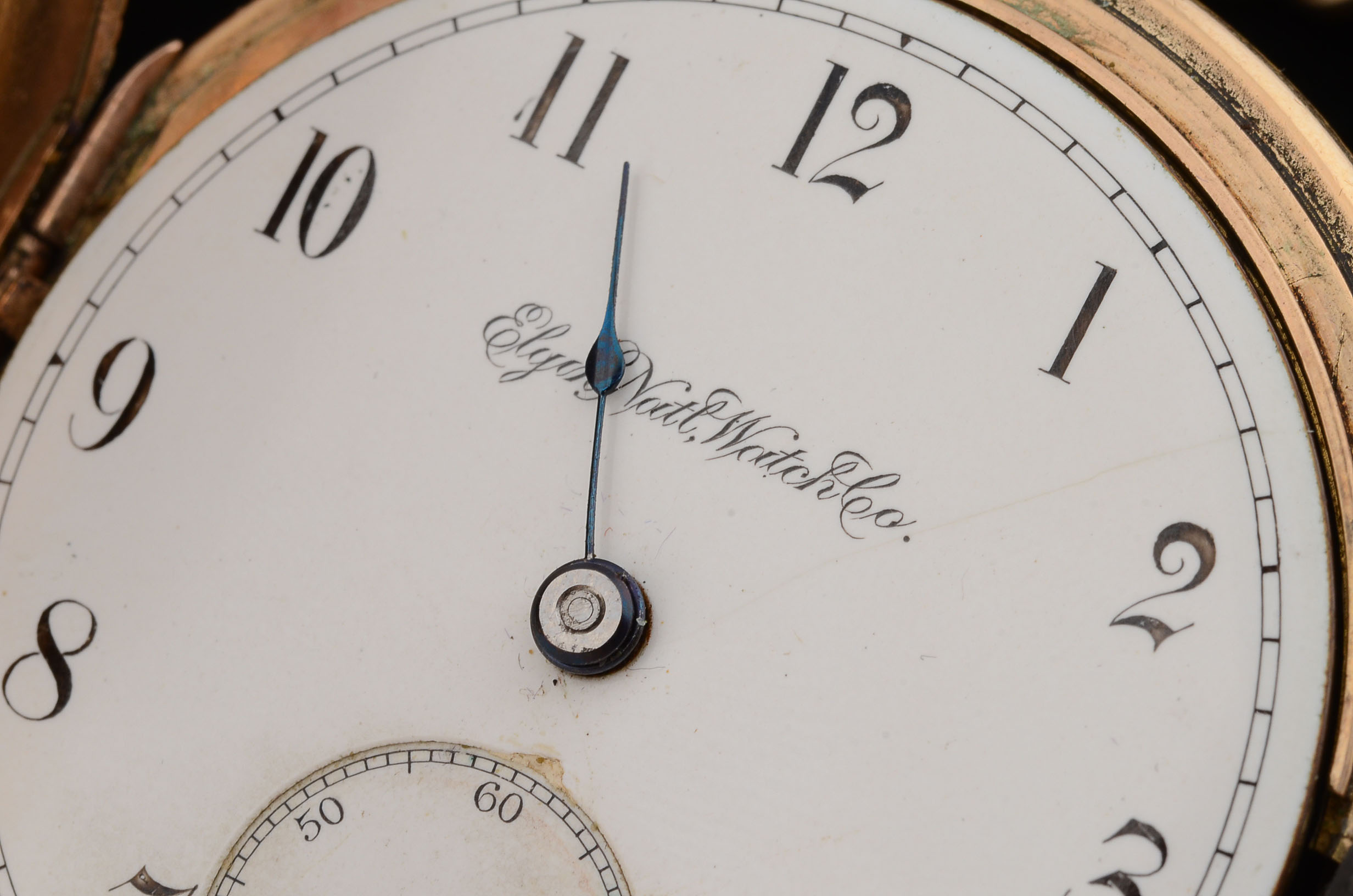 Antique Elgin National Pocket Watch with 14K Gold Filled Case