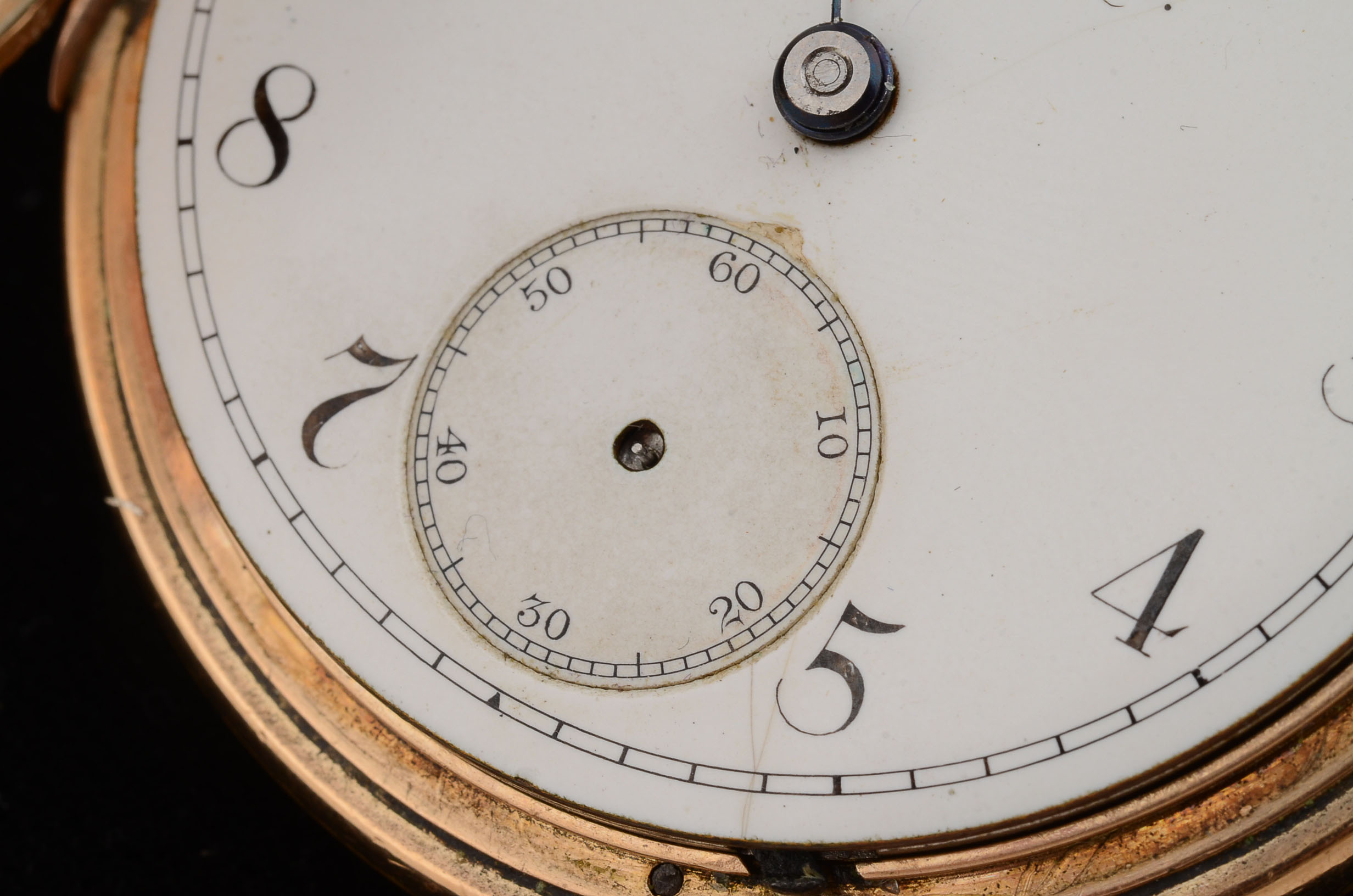 Antique Elgin National Pocket Watch with 14K Gold Filled Case