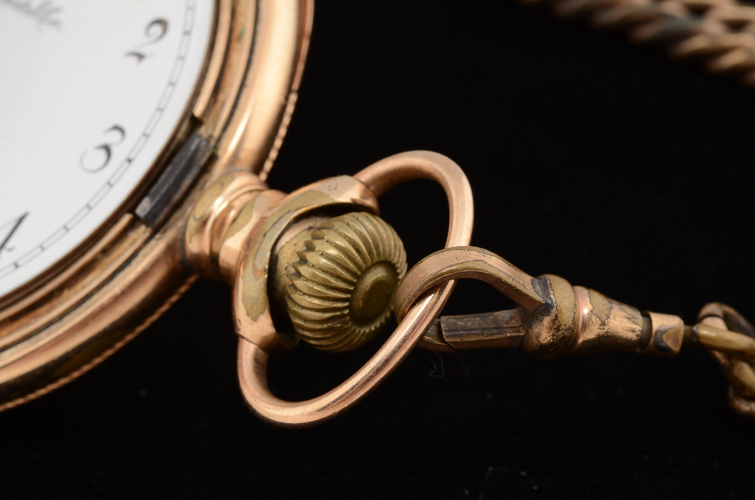 Antique Elgin National Pocket Watch with 14K Gold Filled Case