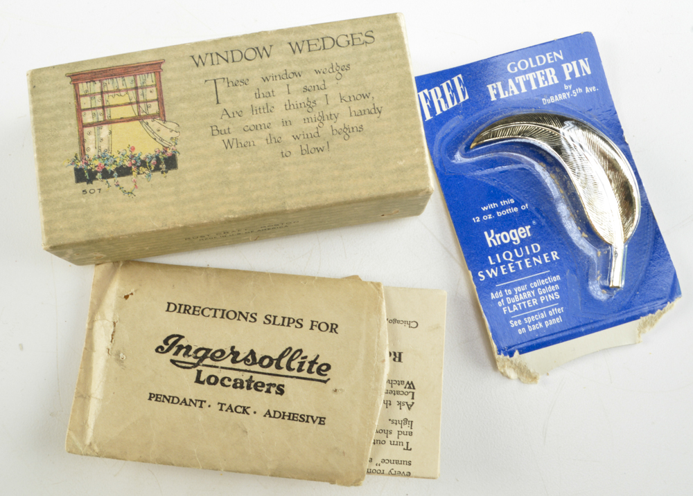 Assorted Vintage Household Items