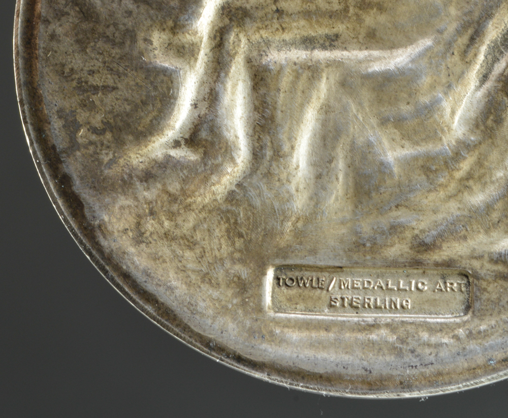 1964 Towle Pieta Sterling New York Worlds Fair Vatican Medallion