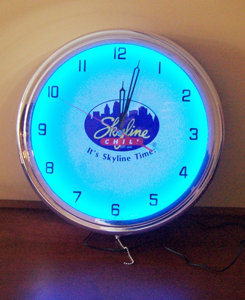 Skyline Chili Wall Clock
